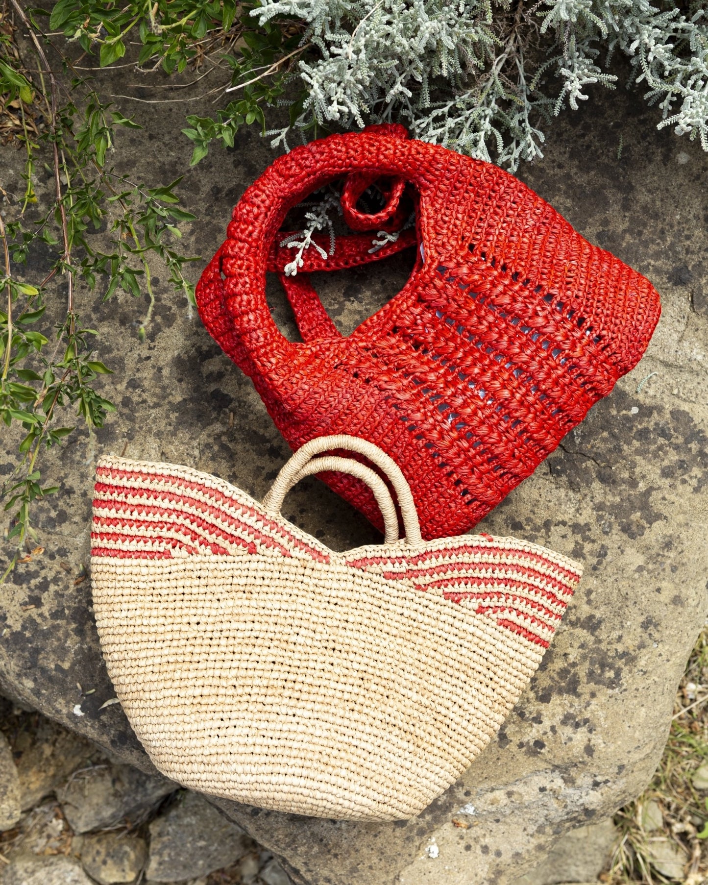 Borsa in rafia MAYA-M LIMAIA