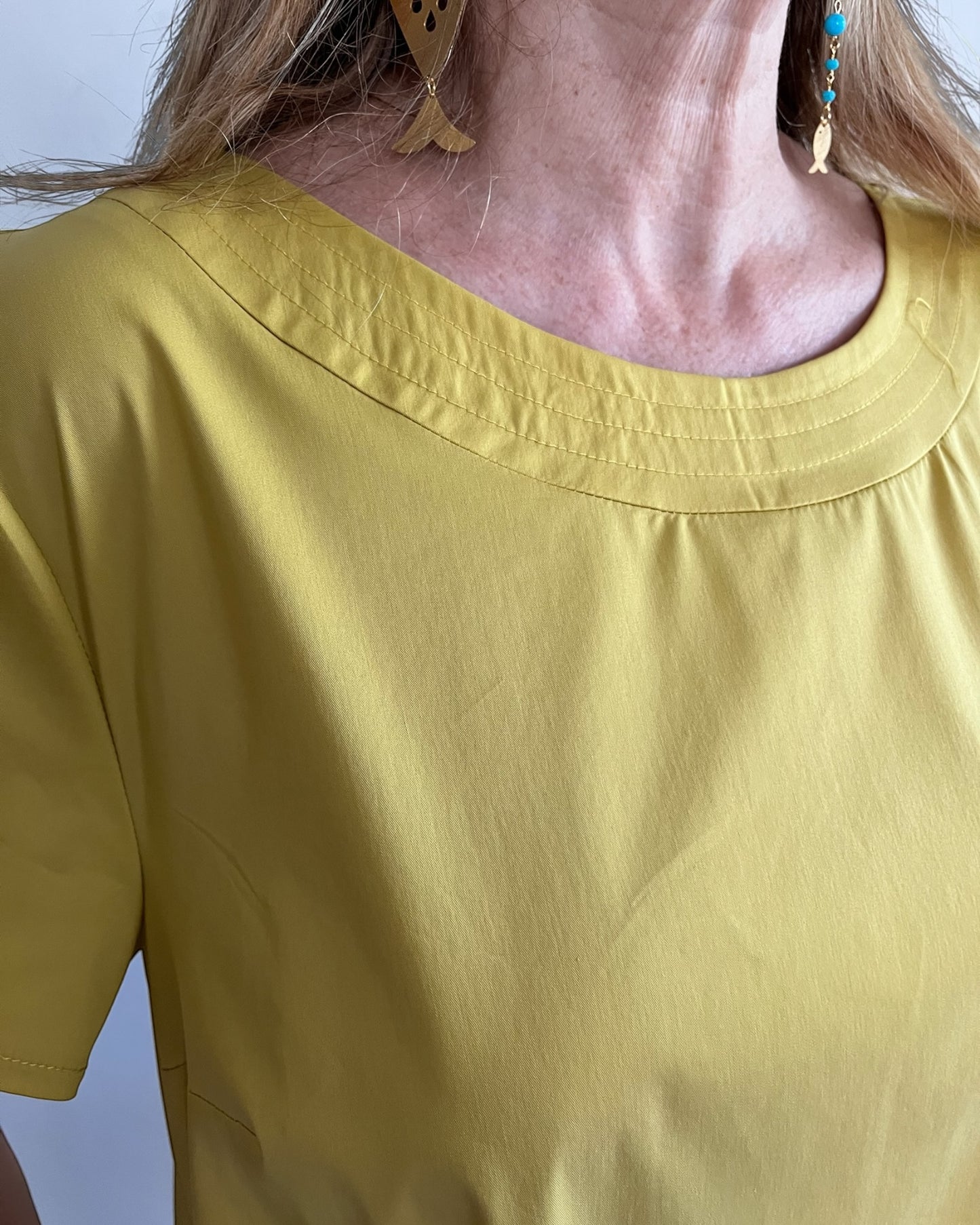 Abito midi con tasche art.PATRIZIA METEORE