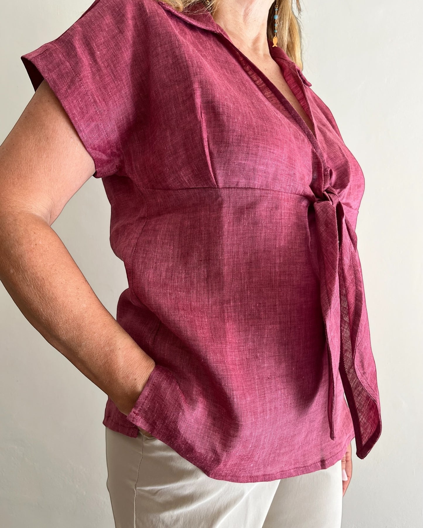 Maglia con nodo art.MATILDA CENTOLINO