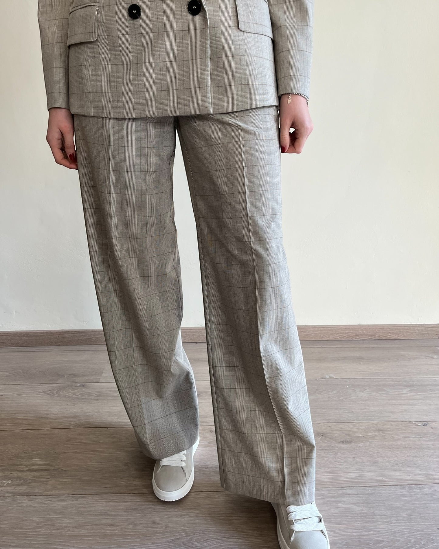 Pantalone palazzo quadretti art. TD0110 VICOLO