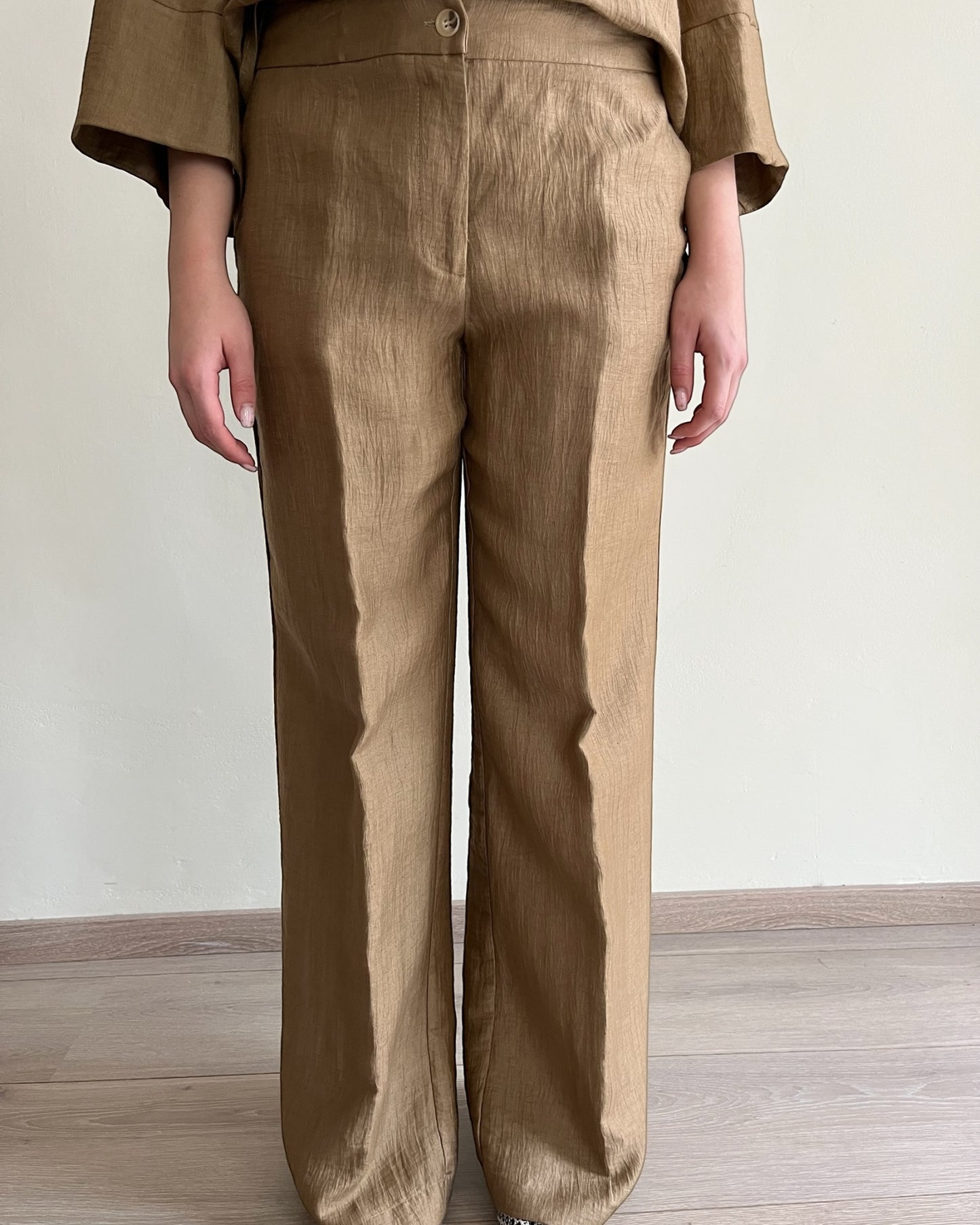 Pantalone dritto con gamba ampia art. L15XBF MARTINA Lola by Sandro FERRONE