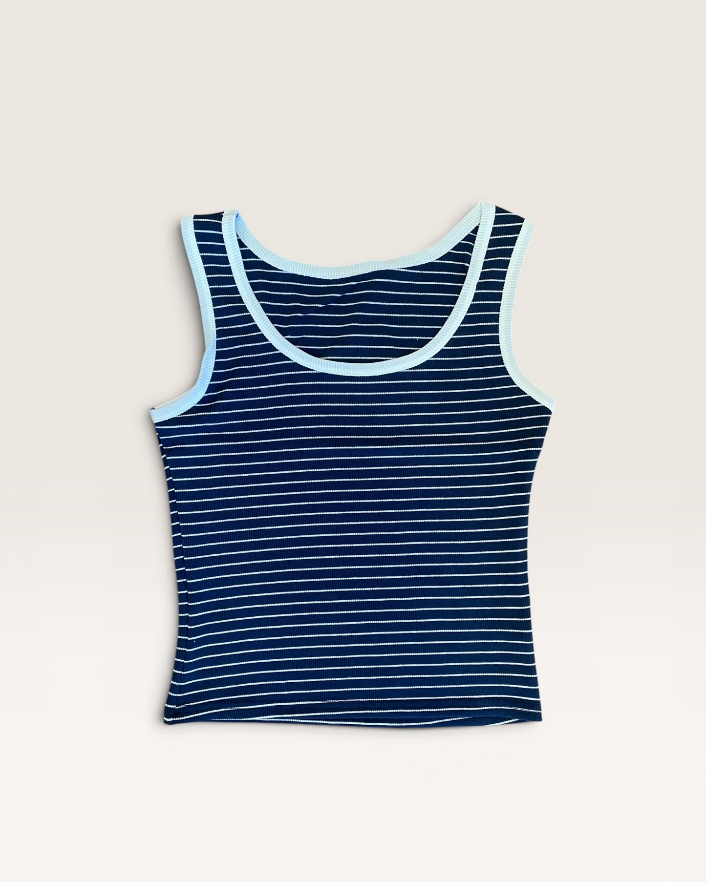 Top micro riga a costine art.AL0660 Cheap&Chic