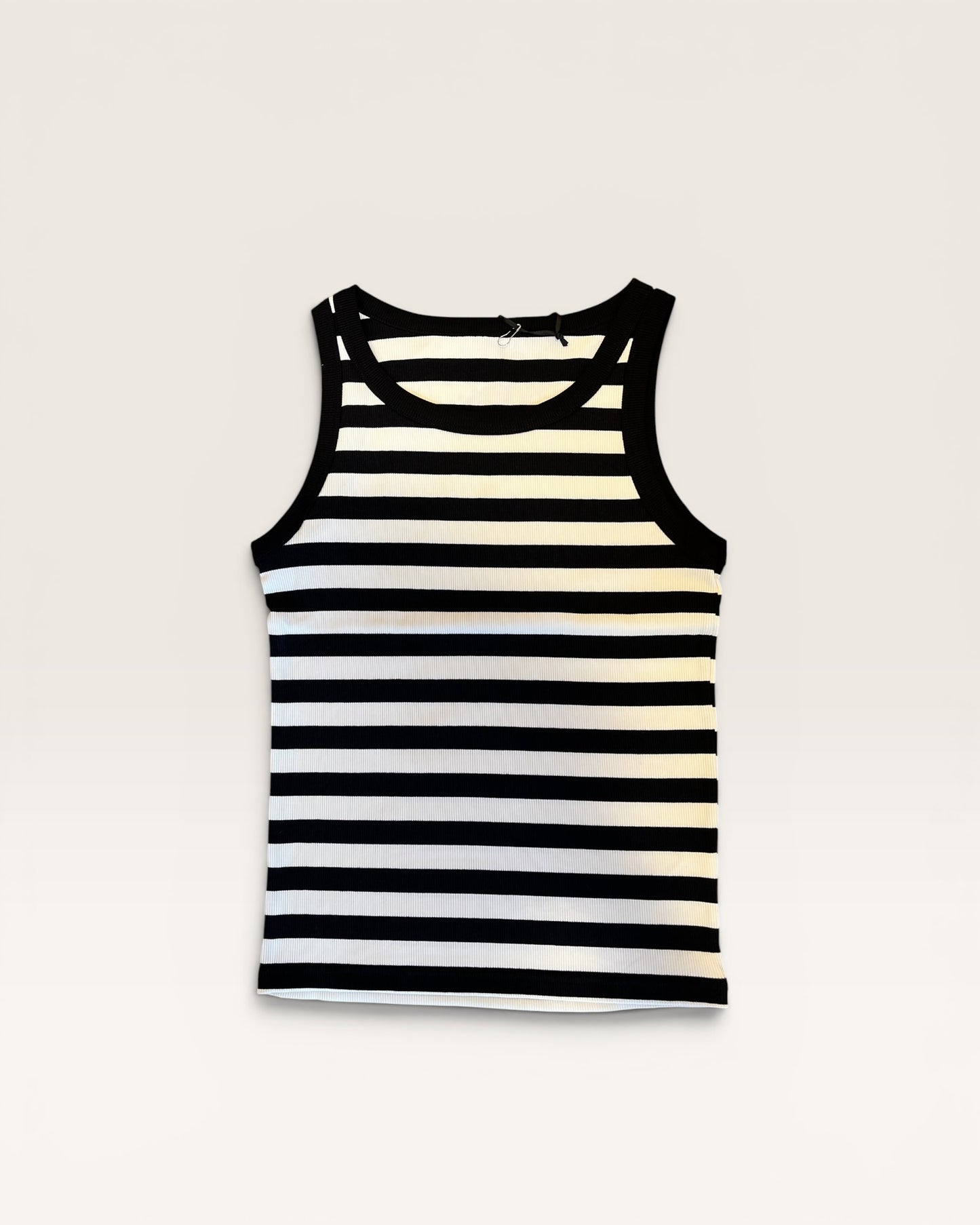 Top a costine con righe art.JN0915 Cheap&Chic