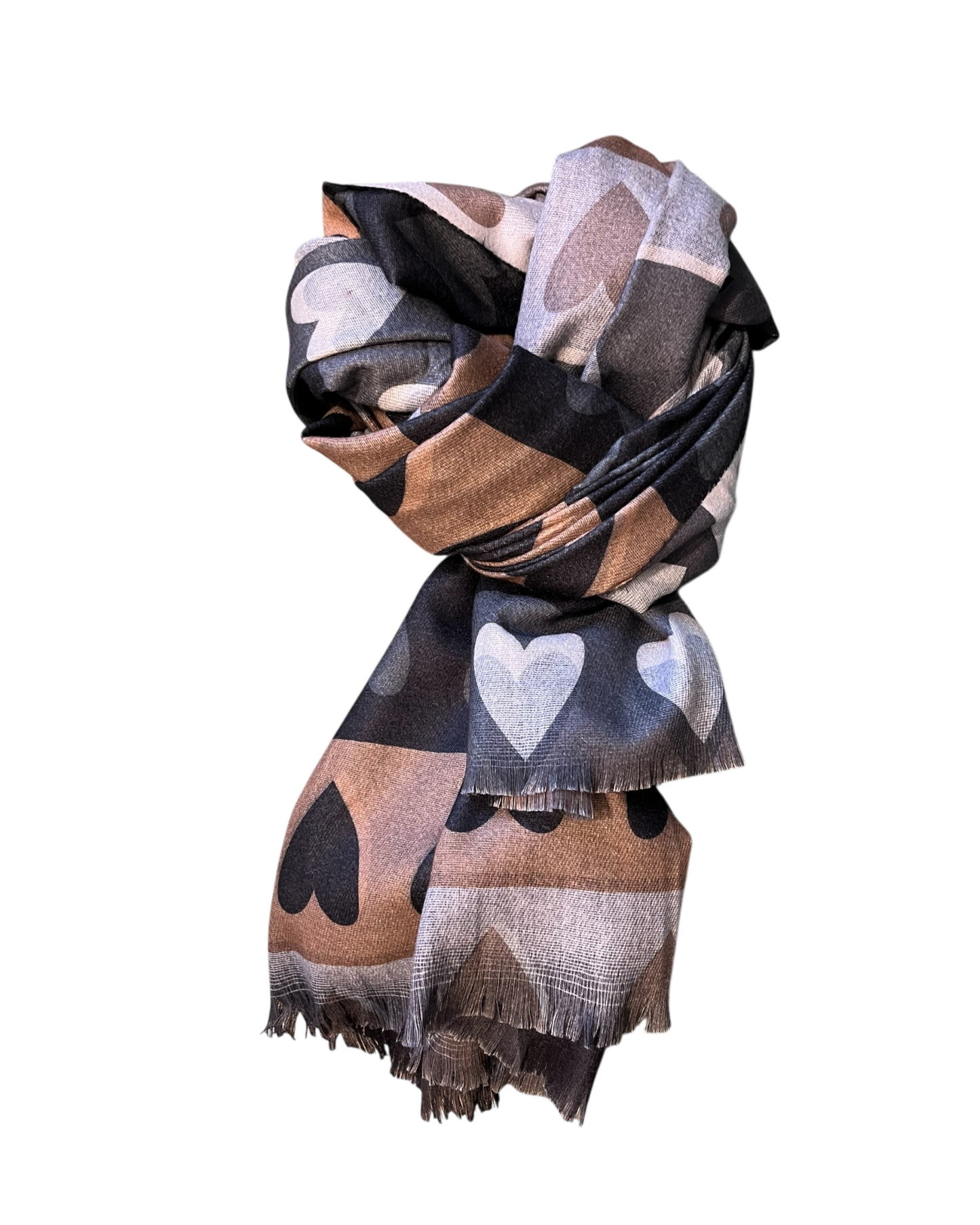 Sciarpa cuori
