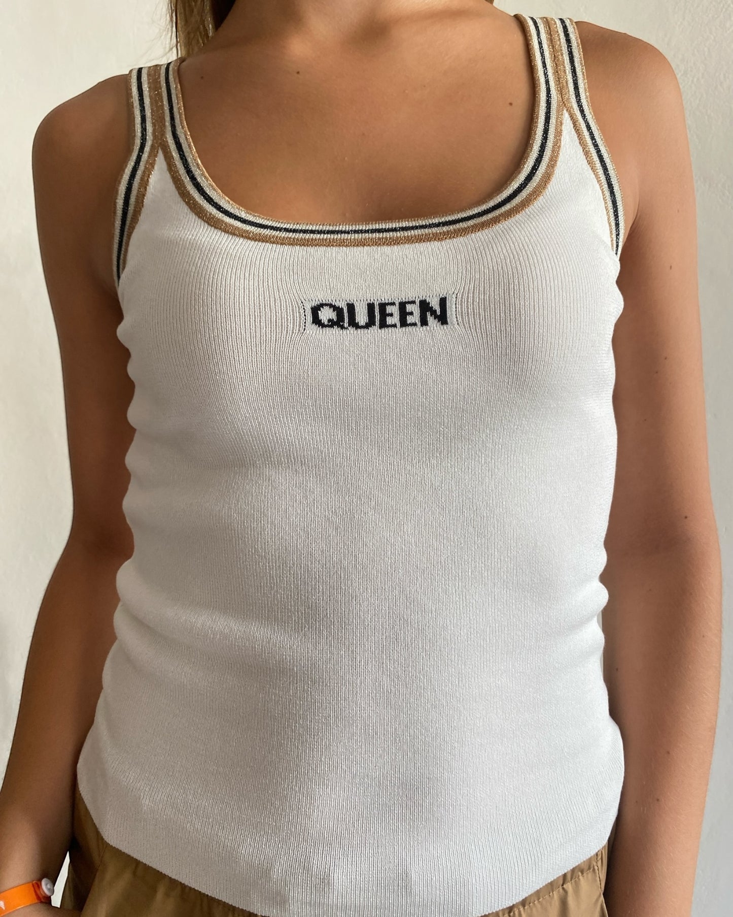 Canotta “Queen” artBJ64 CHEAP&CHIC
