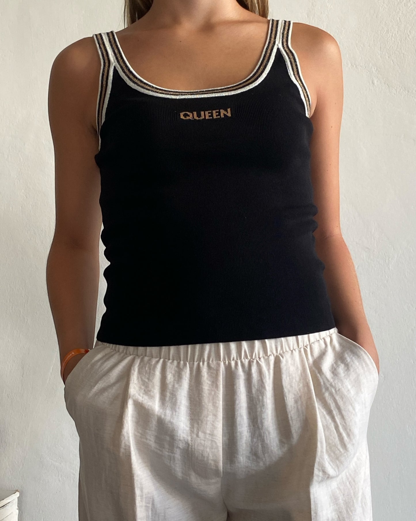Canotta “Queen” artBJ64 CHEAP&CHIC