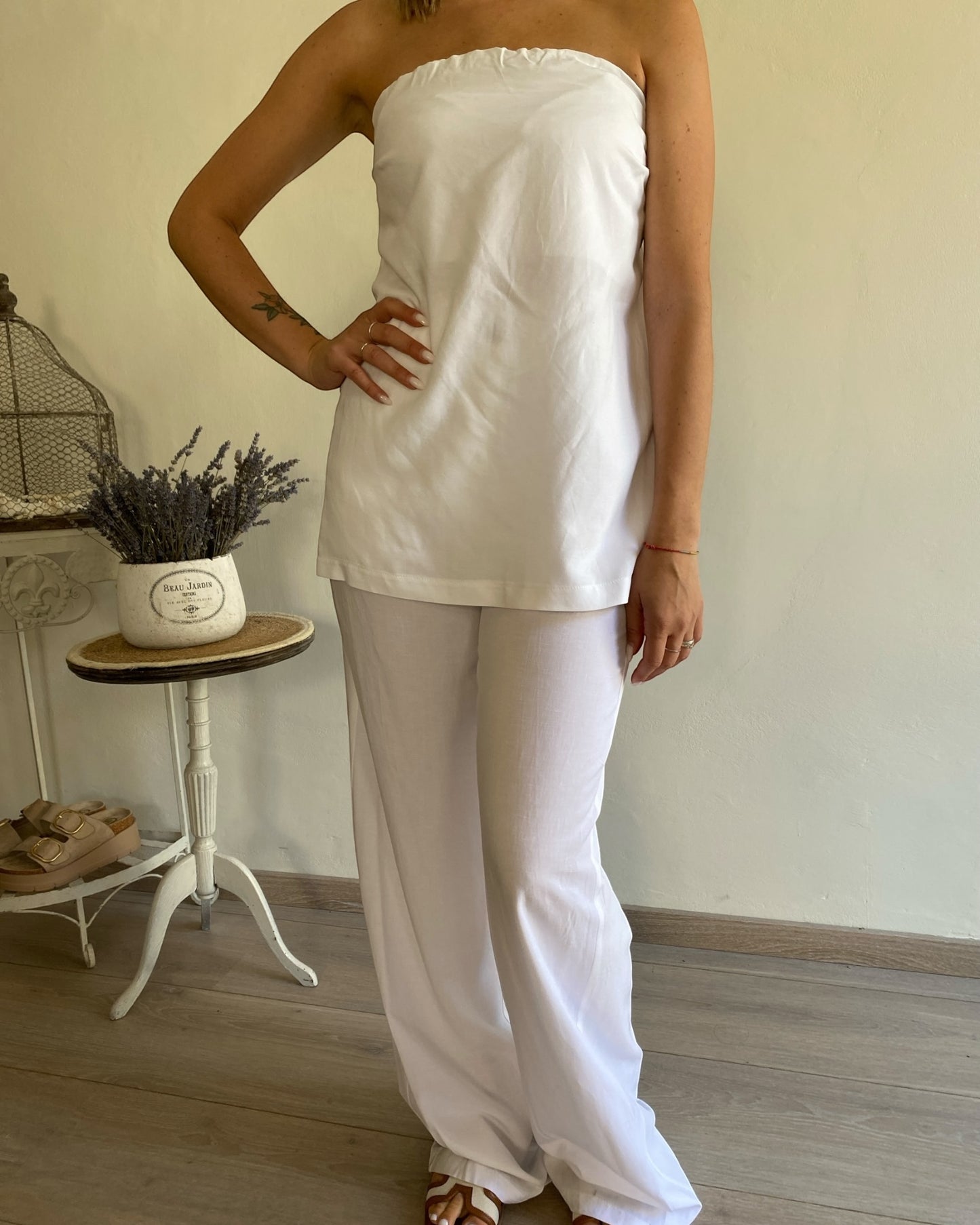 Set Top a fascia con pantalone art.R845W087 DIXIE