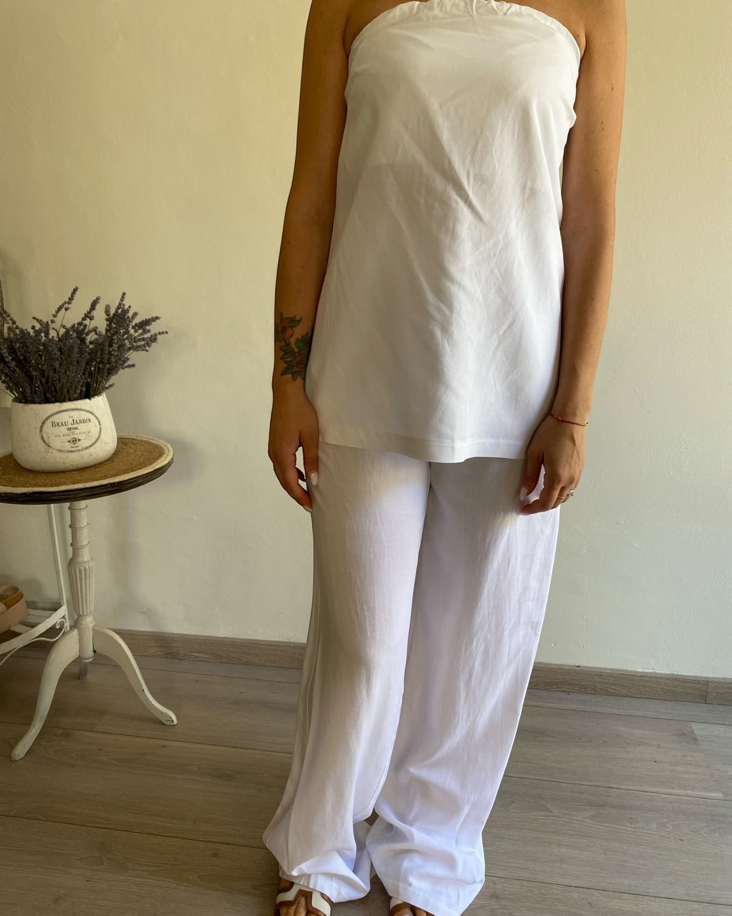 Set Top a fascia con pantalone art.R845W087 DIXIE