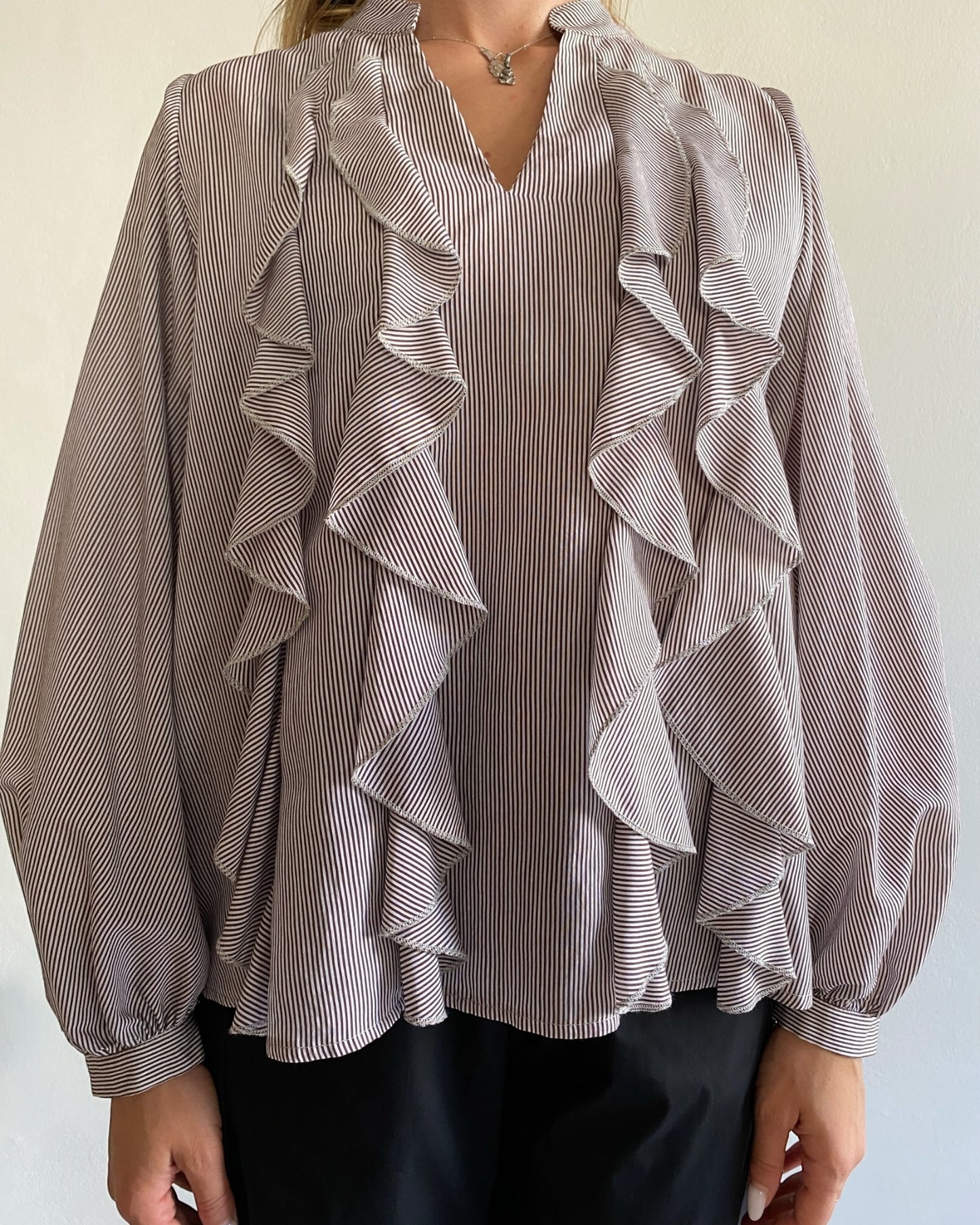 Blusa con rouches davanti art.C9990094T IMPERIAL