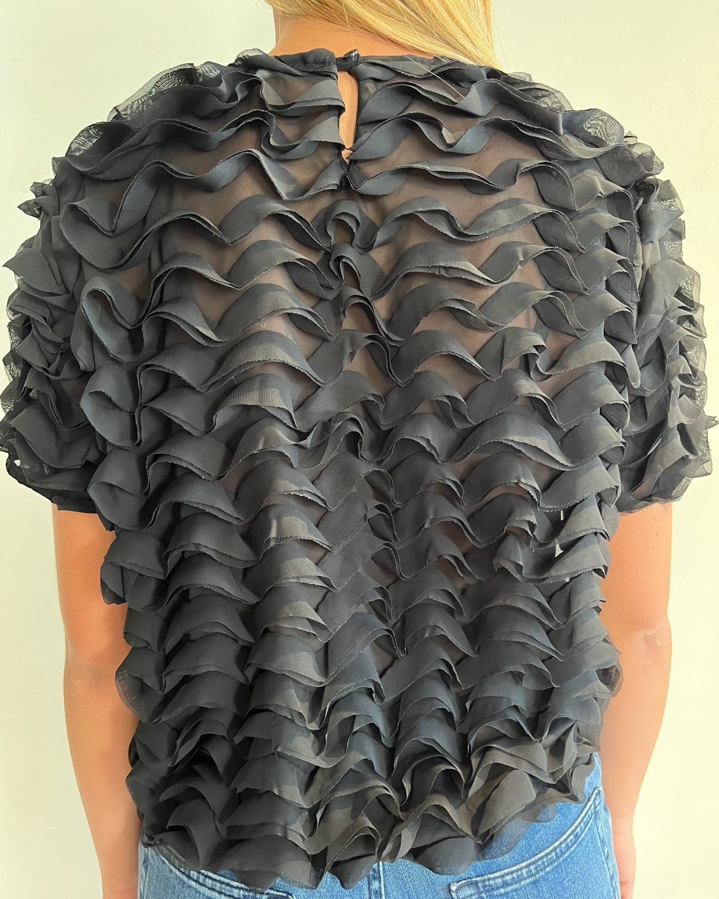 Top in tulle art. W25TB25 TENSIONE IN