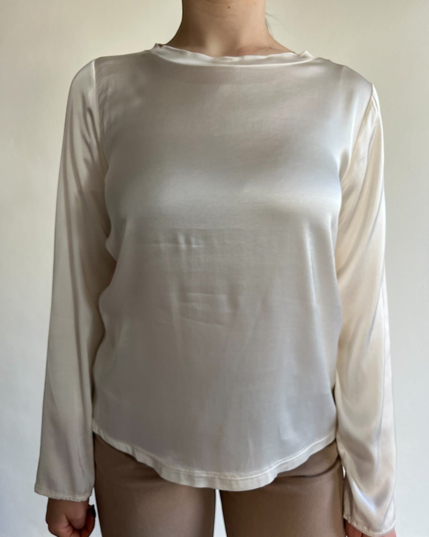 Blusa raso manica lunga art. C377B97Q MOTEL
