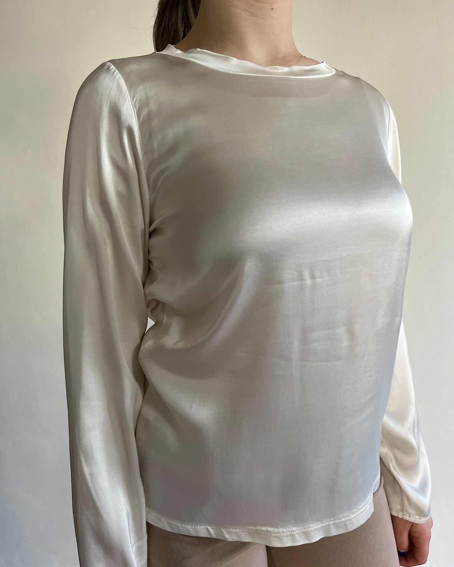 Blusa raso manica lunga art. C377B97Q MOTEL