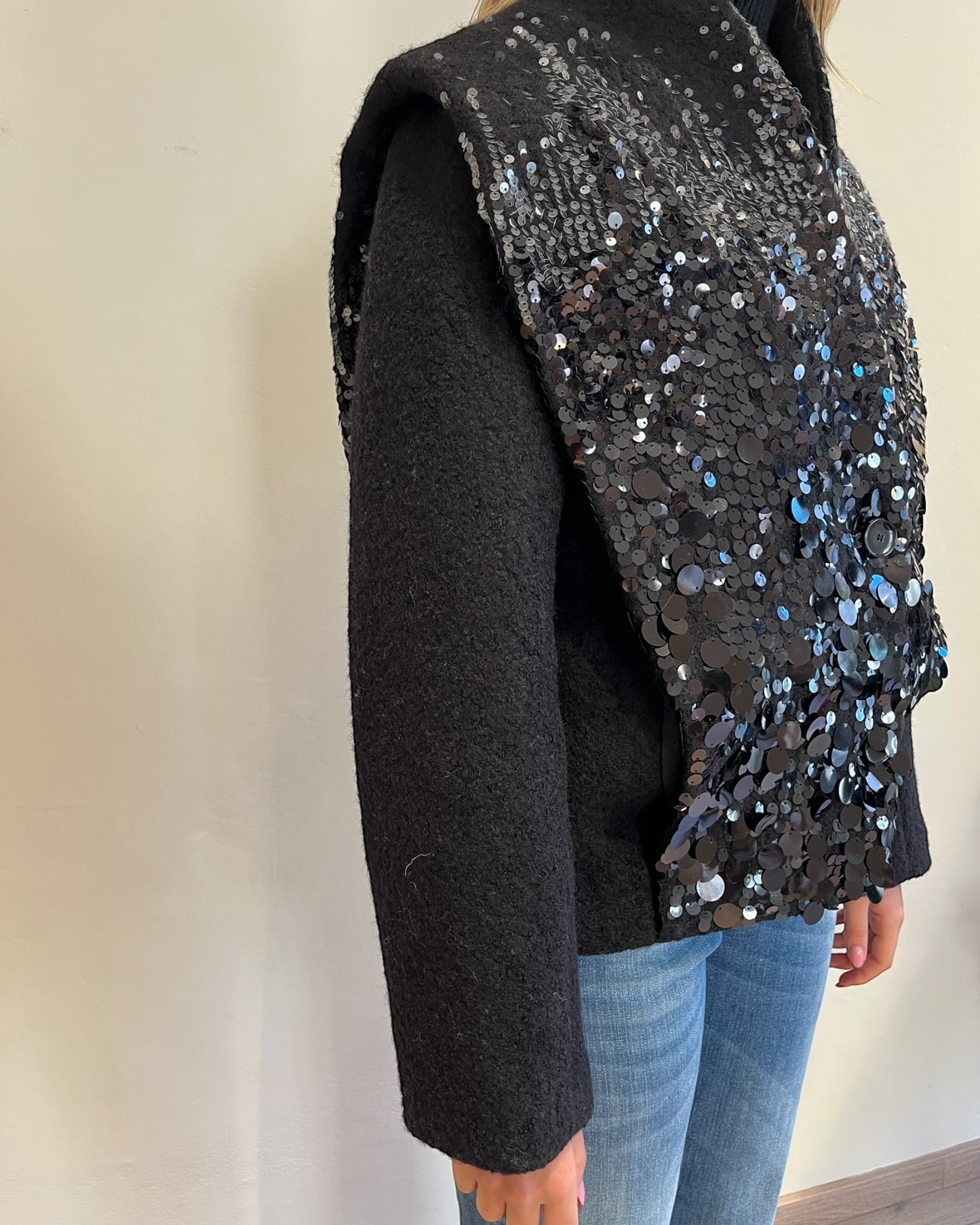 Giacca paillettes art. W25JA94 TENSIONE IN