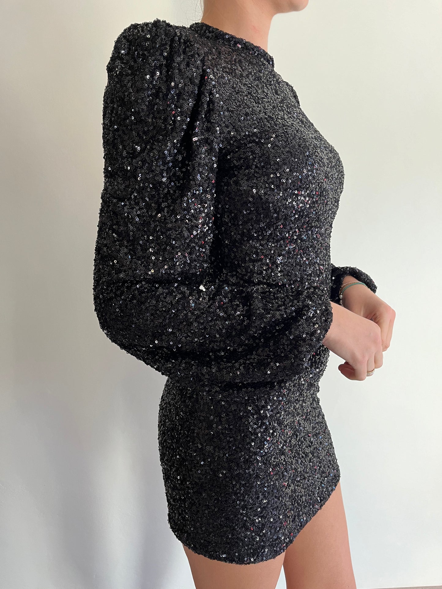 Abito paillettes con scollo schiena CHEP&CHIC