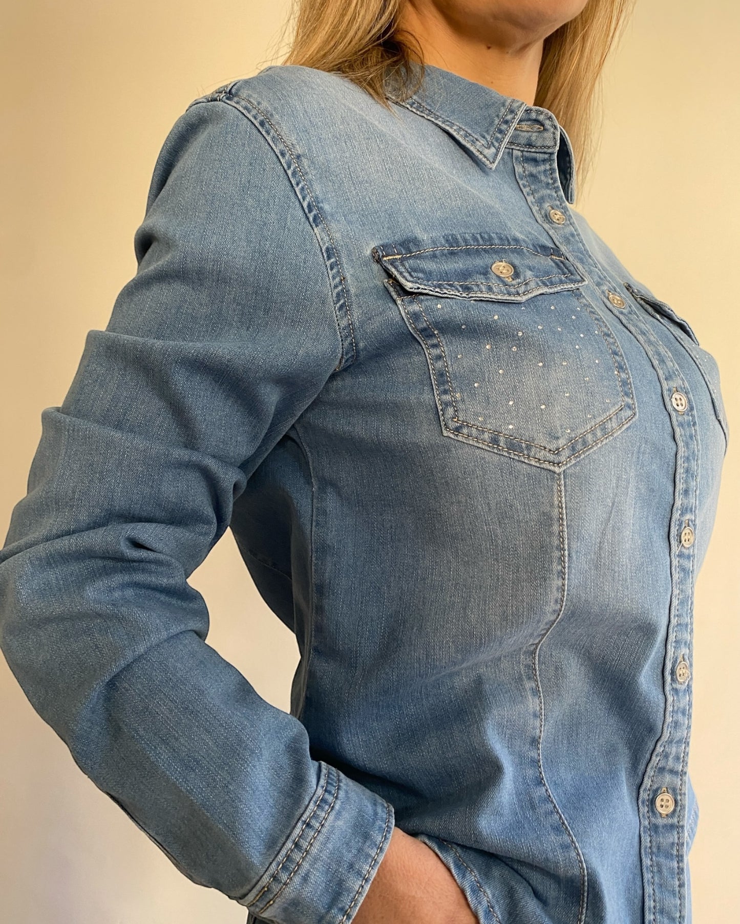 Camicia jeans art. FC101 FLAVIA COSTANTI