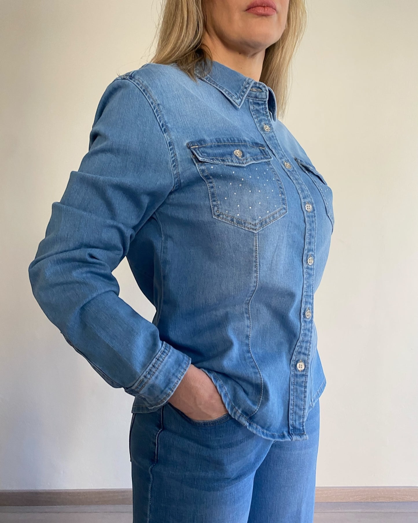 Camicia jeans art. FC101 FLAVIA COSTANTI