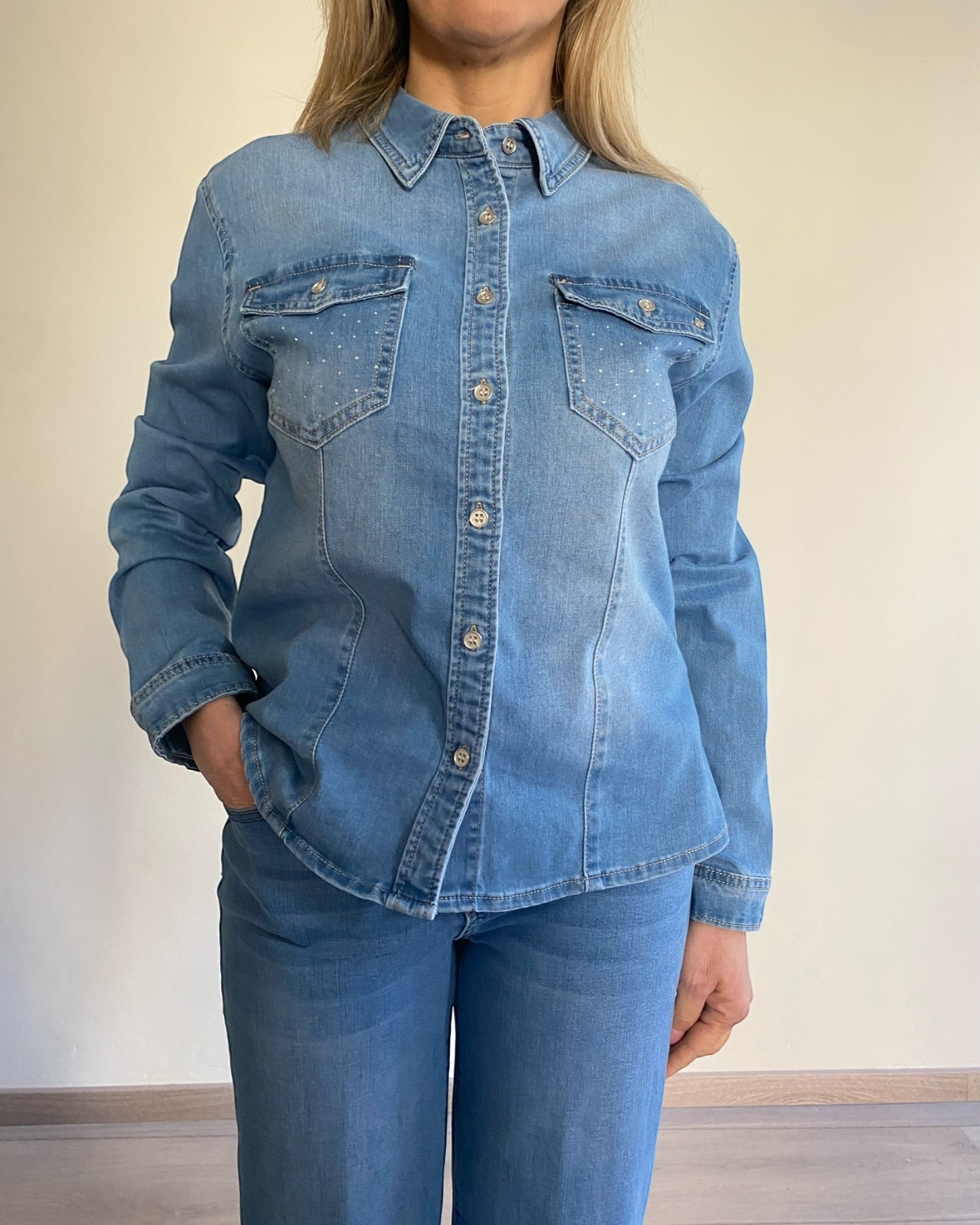 Camicia jeans art. FC101 FLAVIA COSTANTI