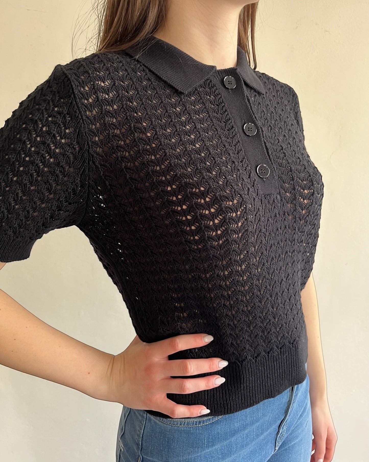 Polo crochet art. 7AB7083 VICOLO