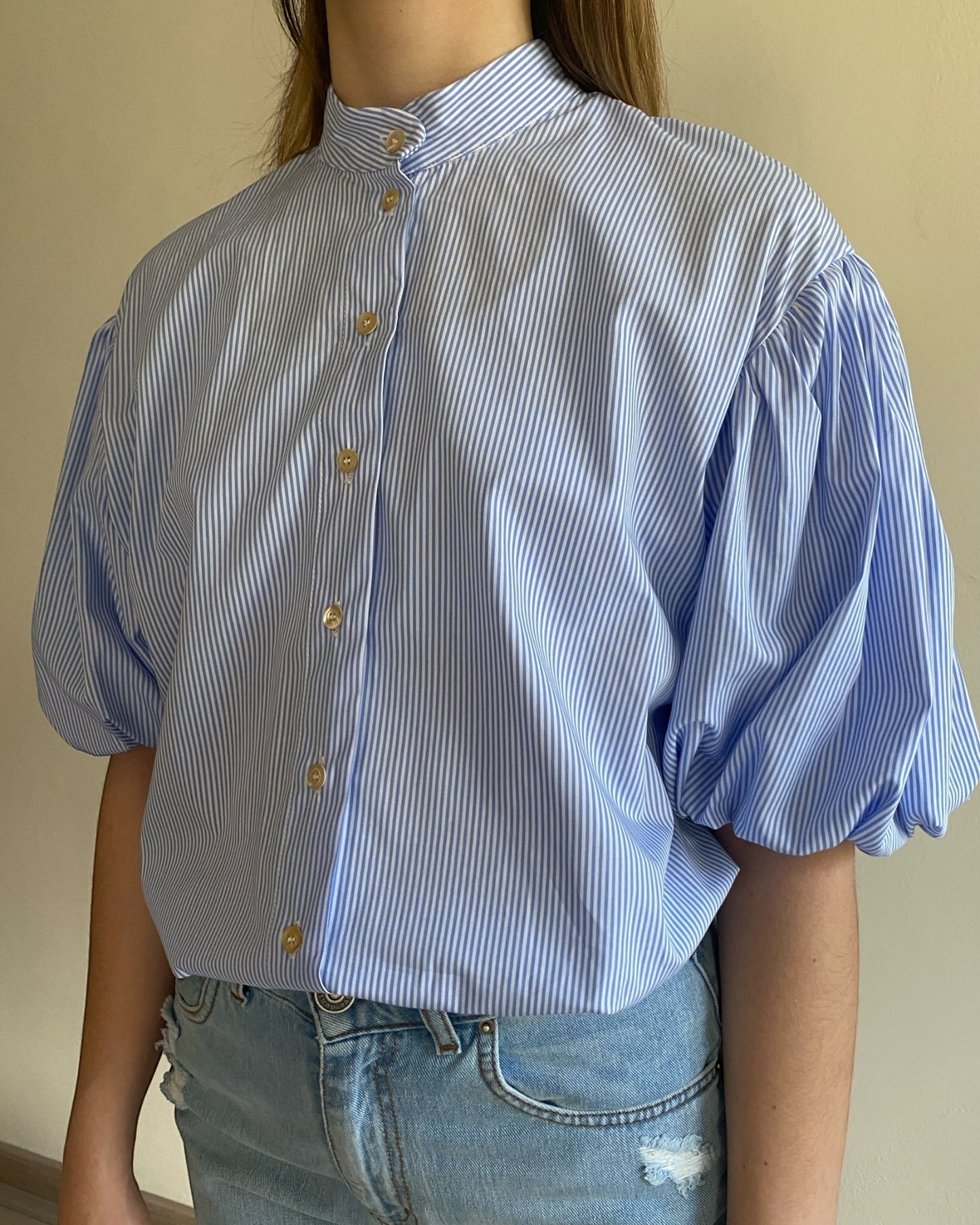 Camicia manica sbuffo art. 35699PE25CAMP TENSIONE IN