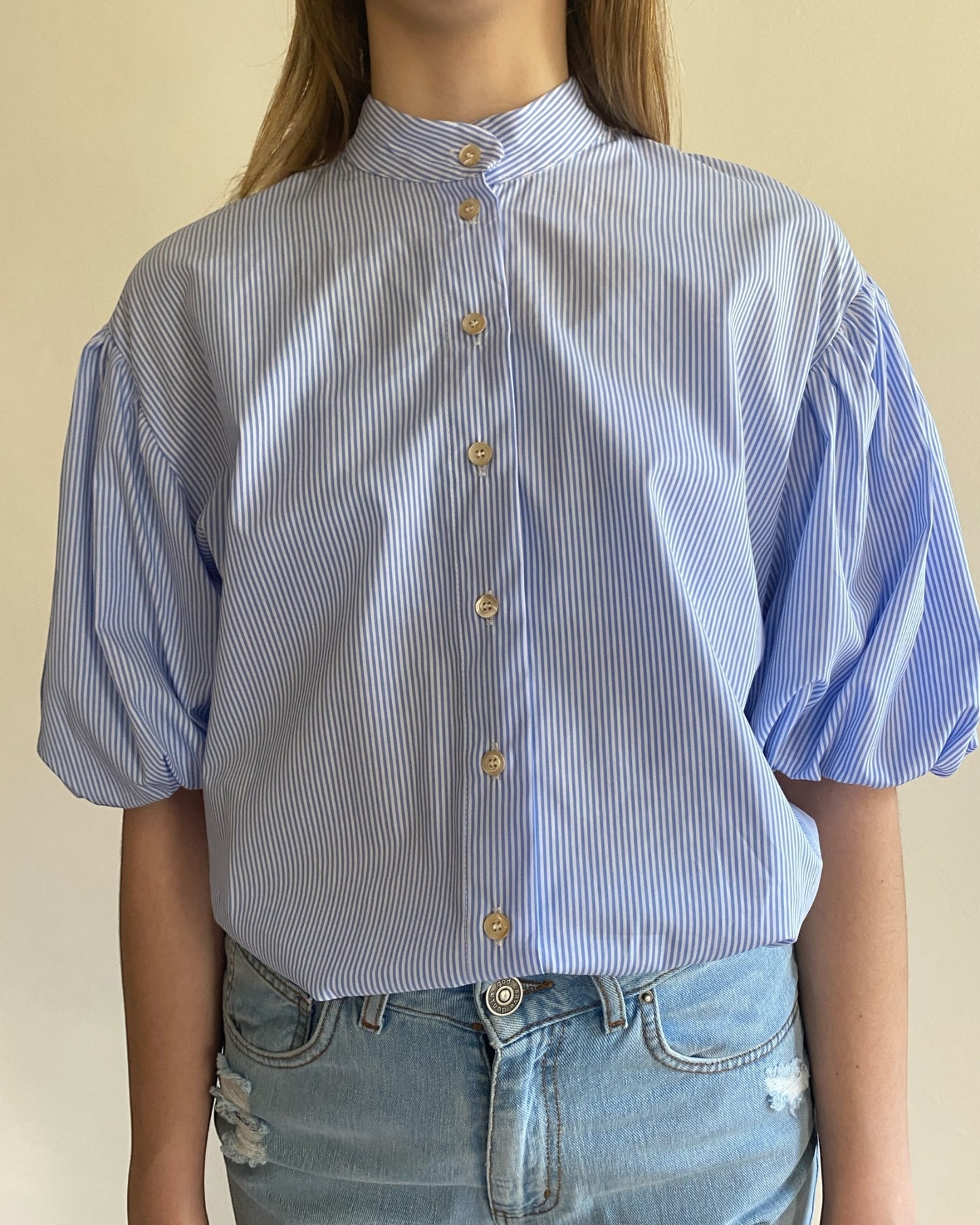 Camicia manica sbuffo art. 35699PE25CAMP TENSIONE IN