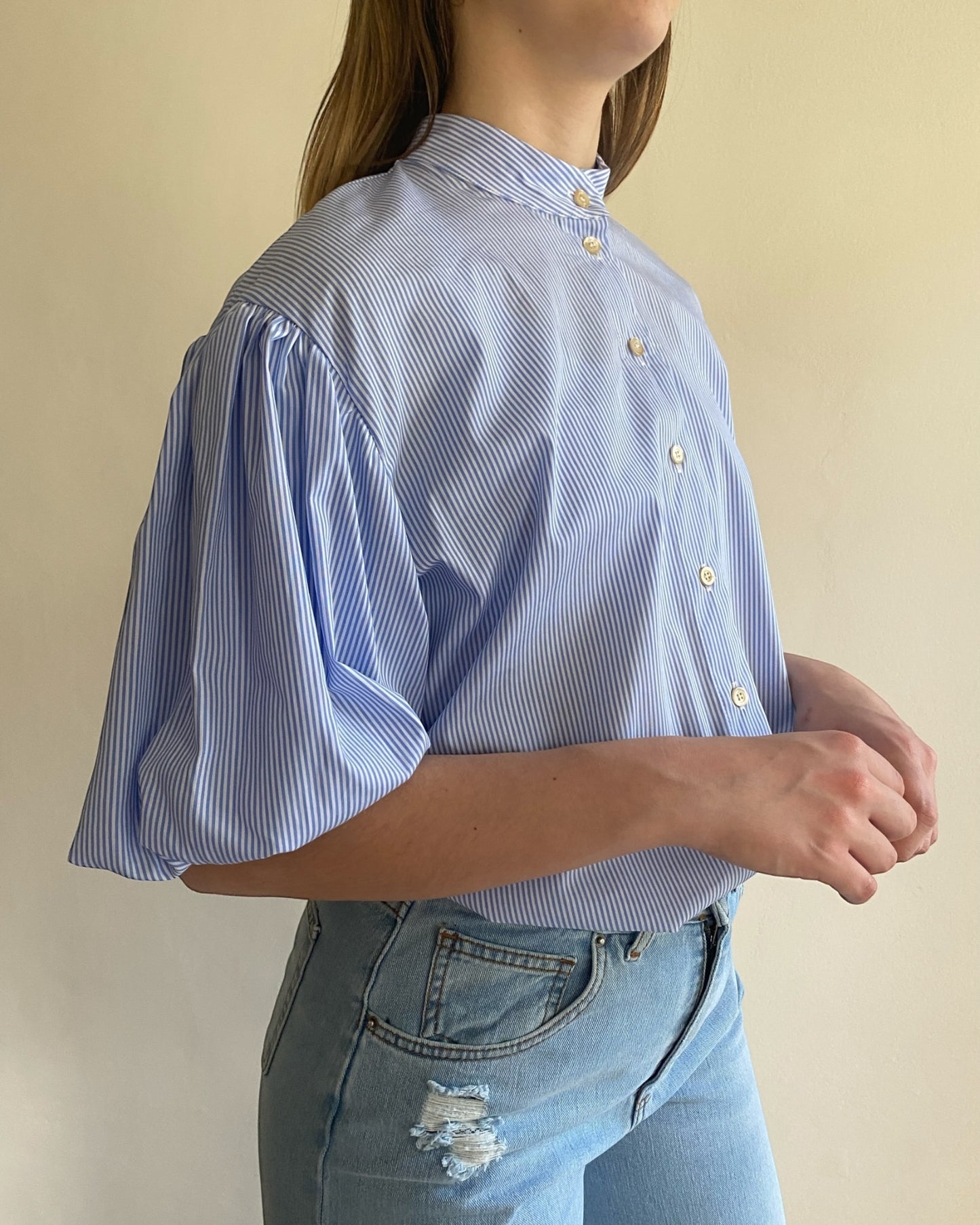 Camicia manica sbuffo art. 35699PE25CAMP TENSIONE IN