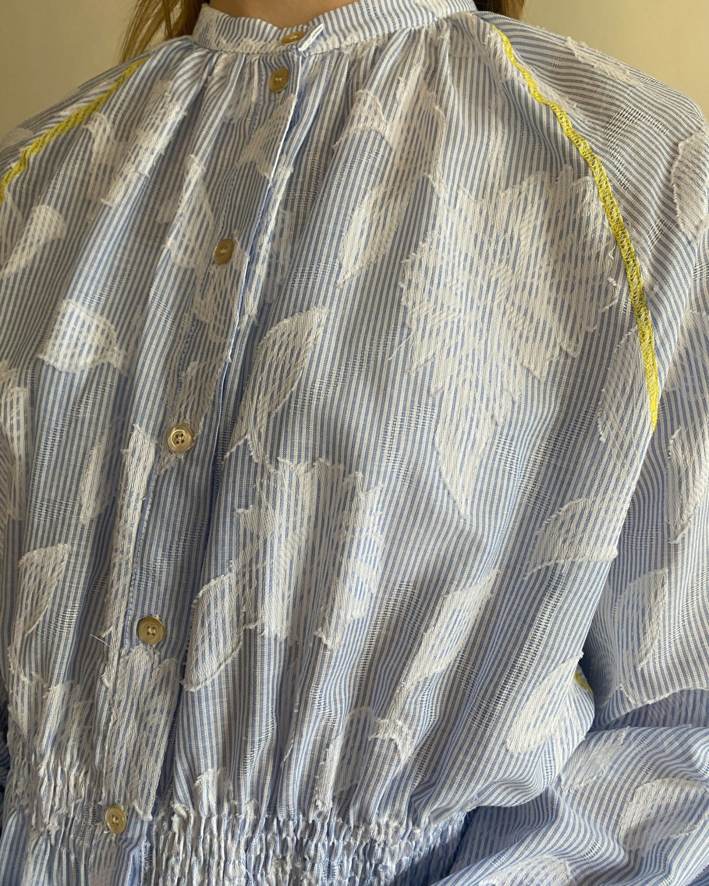 Camicia bacchetta con ricamo art. 35301PE25CAMP TENSIONE IN