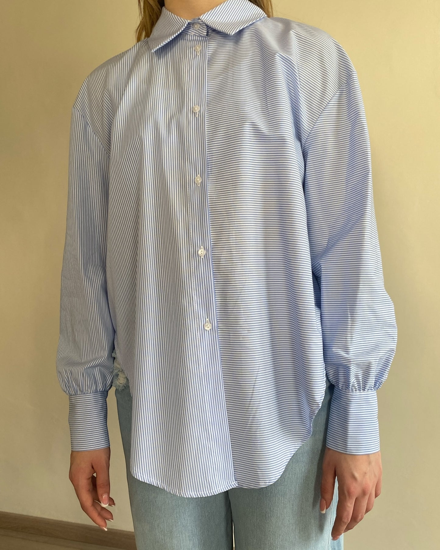 Camicia riga art. C10080ATPE25CAMP TENSIONE IN