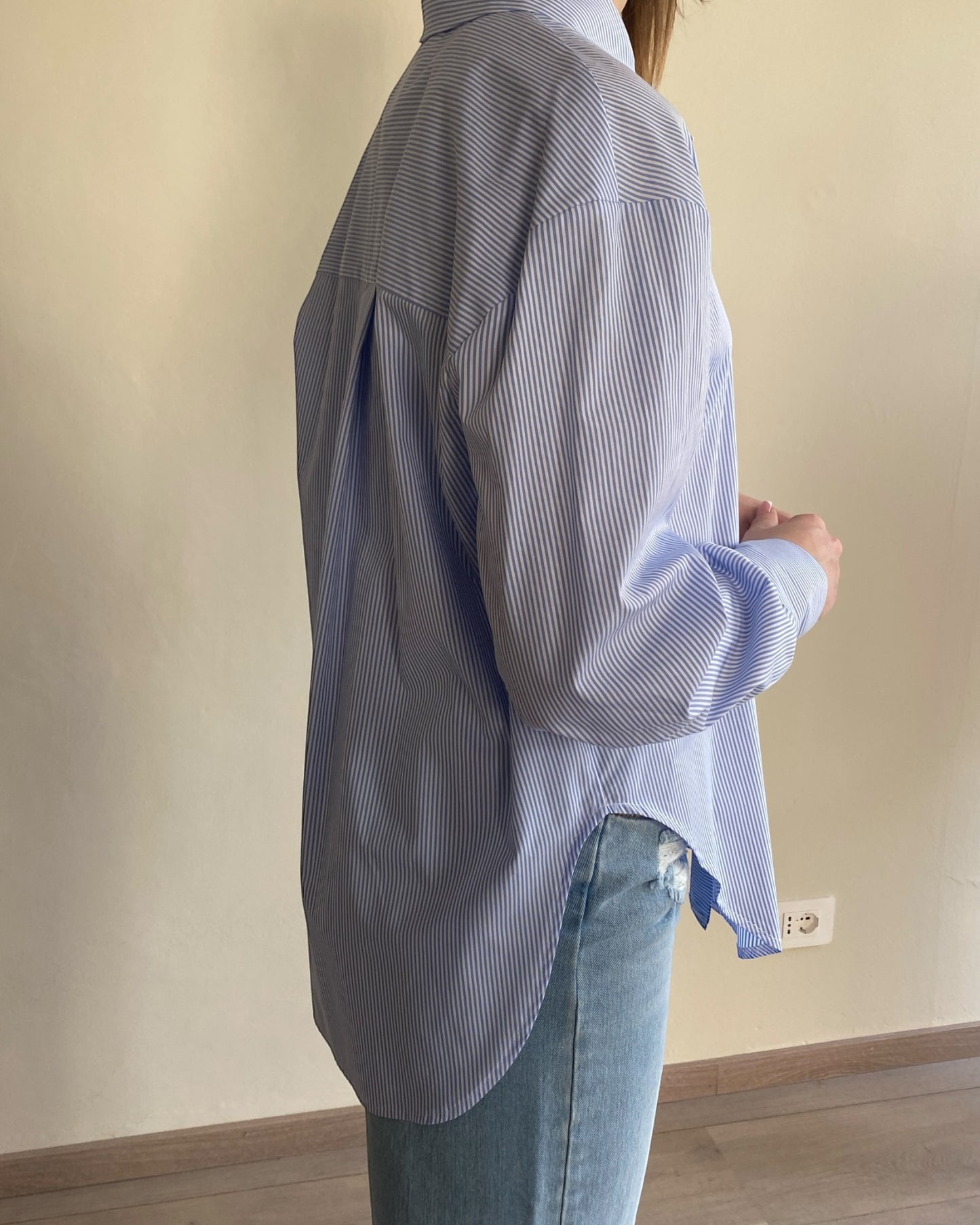 Camicia riga art. C10080ATPE25CAMP TENSIONE IN