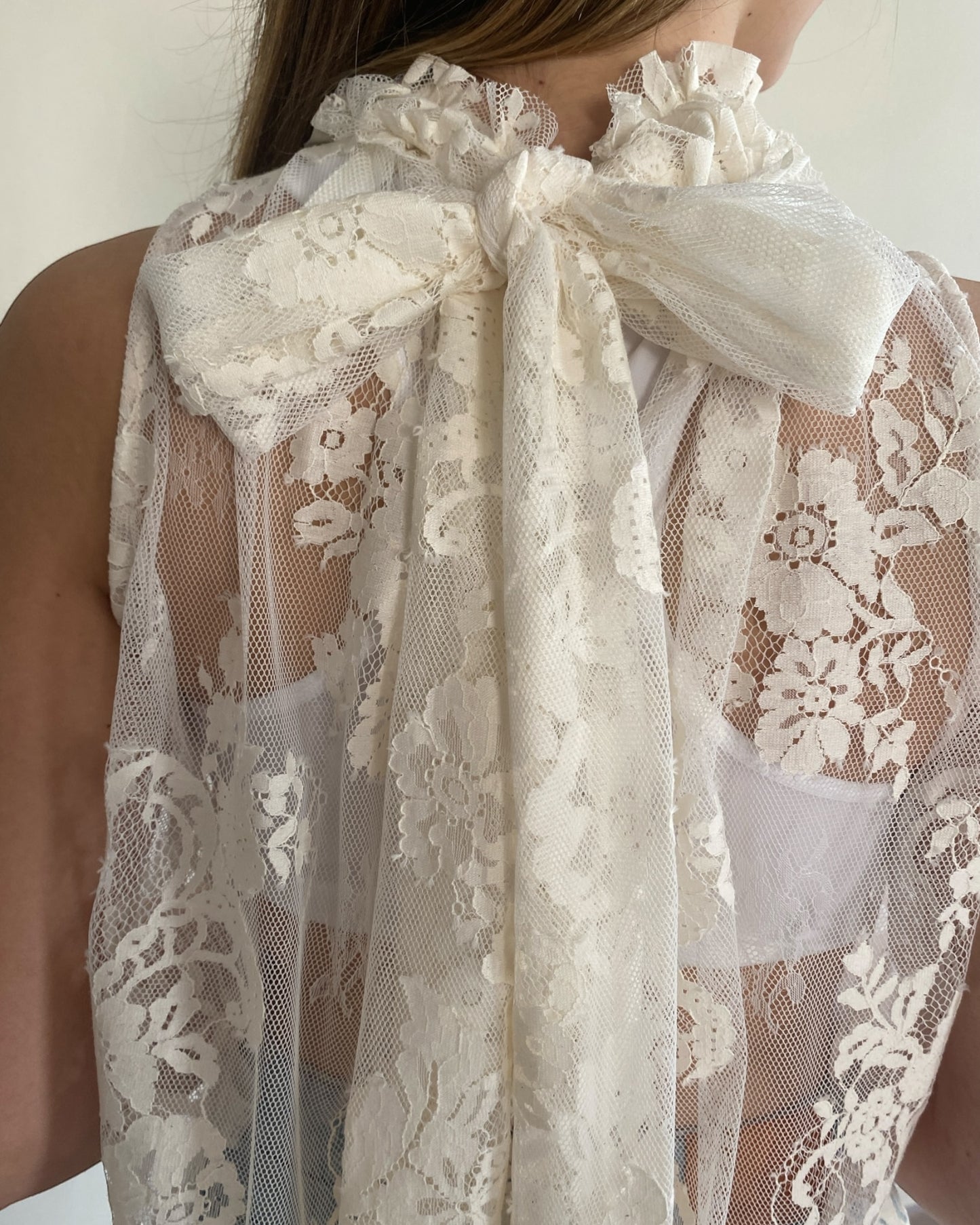 Top pizzo art. S25T137CAMP TENSIONE IN