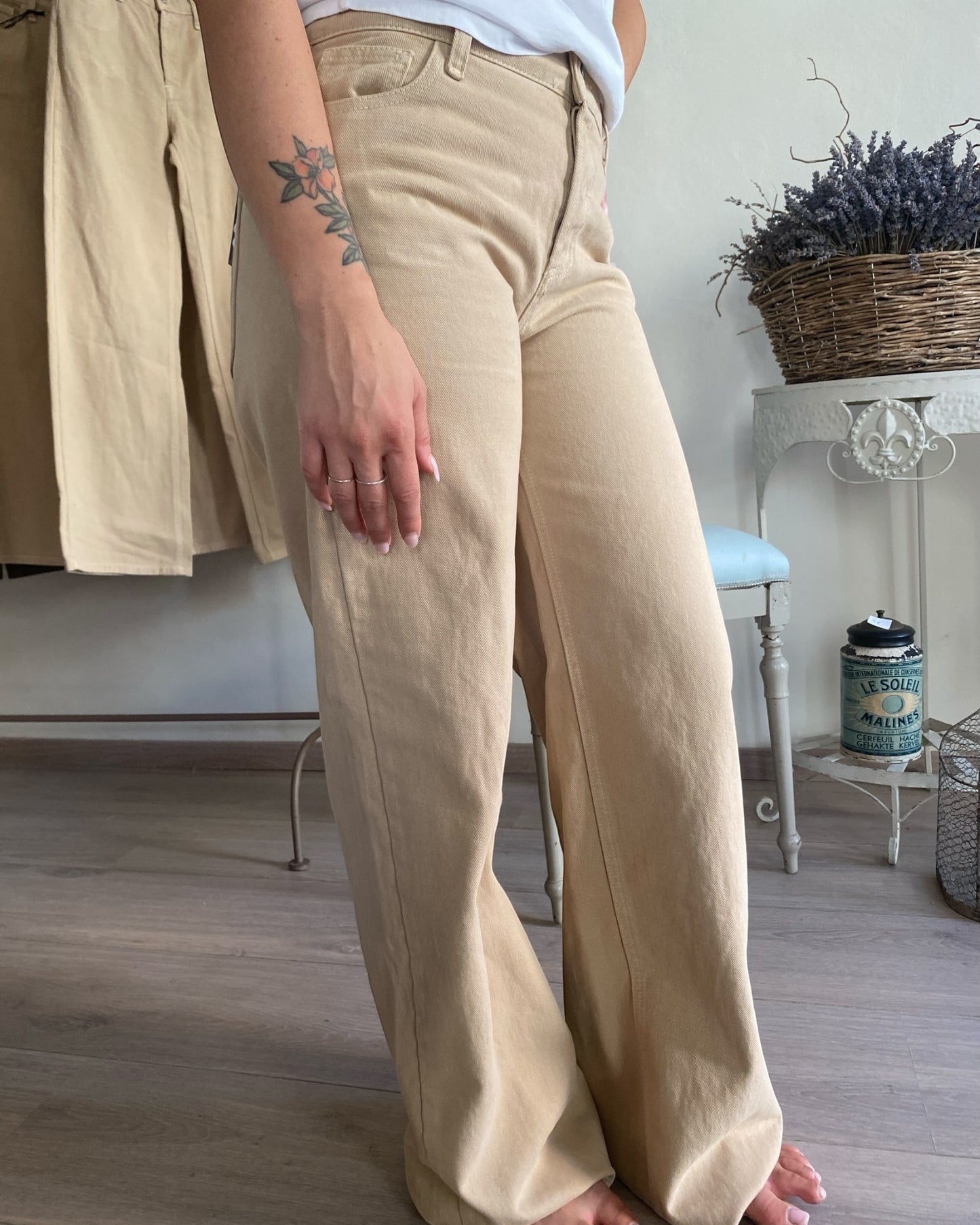 Pantalone palazzo art. P3LADLNN3N PLEASE