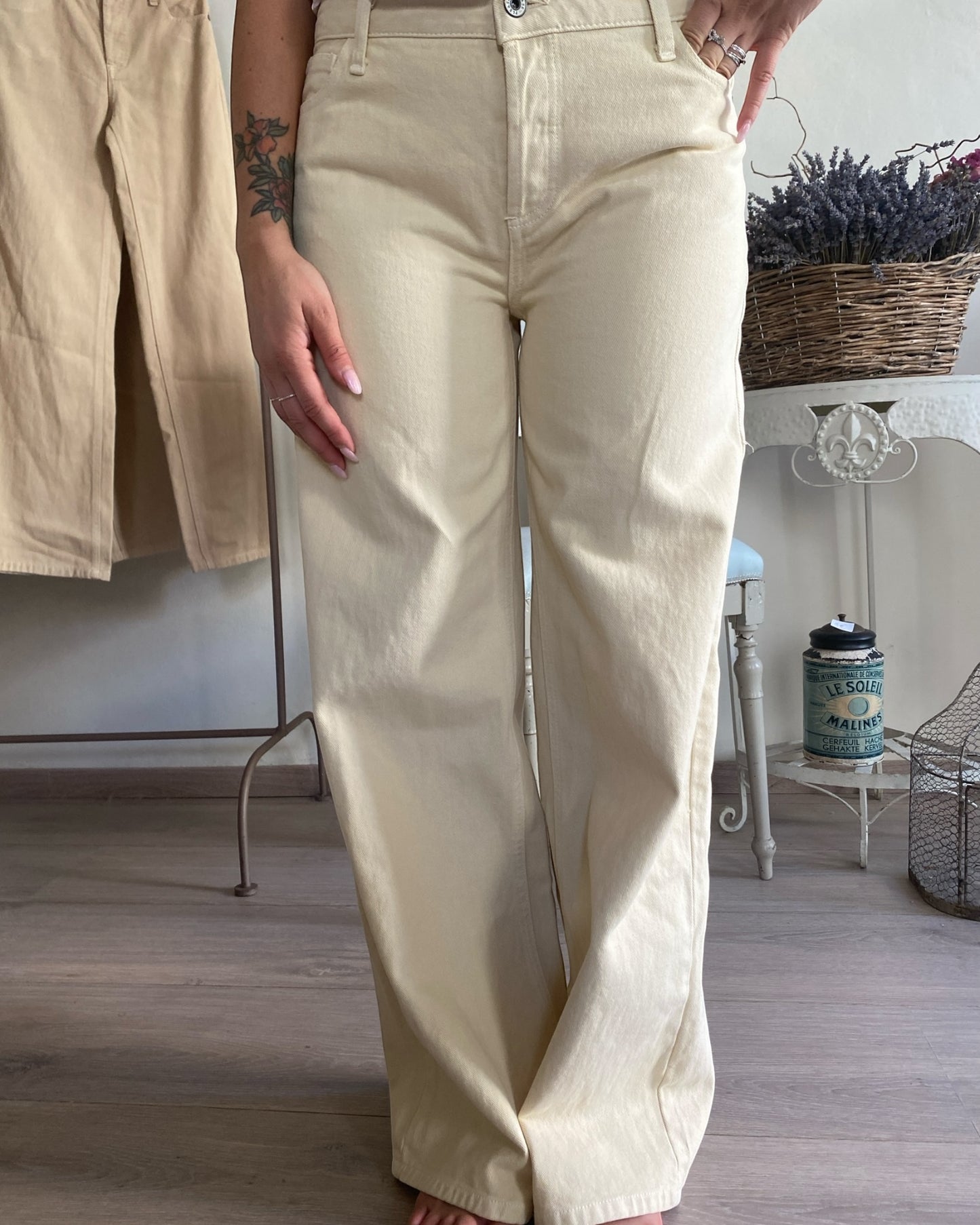 Pantalone palazzo art. P3LADLNN3N PLEASE