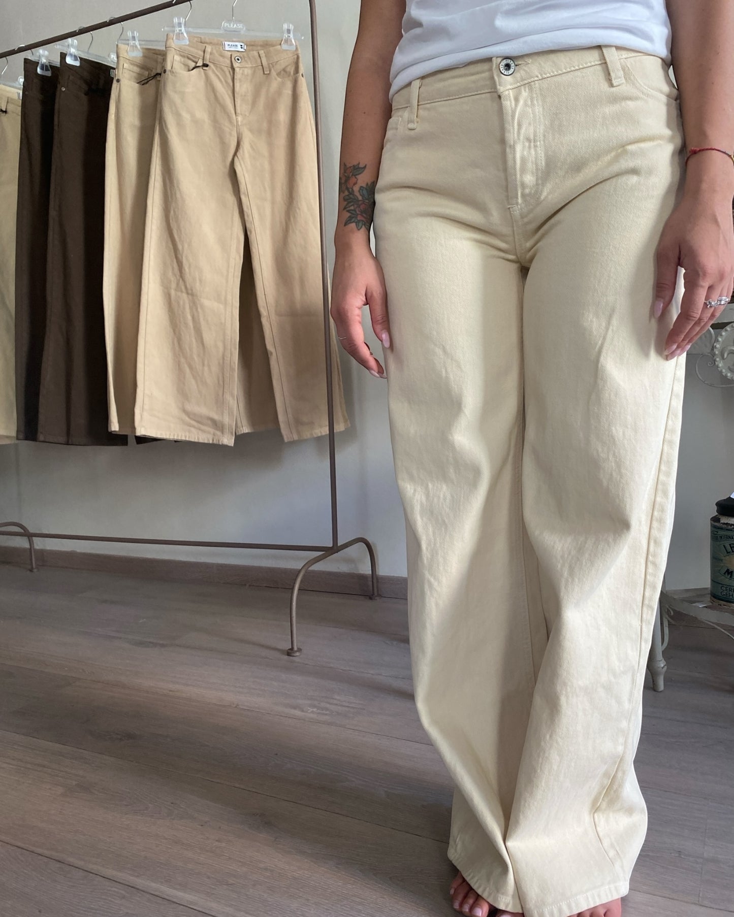 Pantalone palazzo art. P3LADLNN3N PLEASE