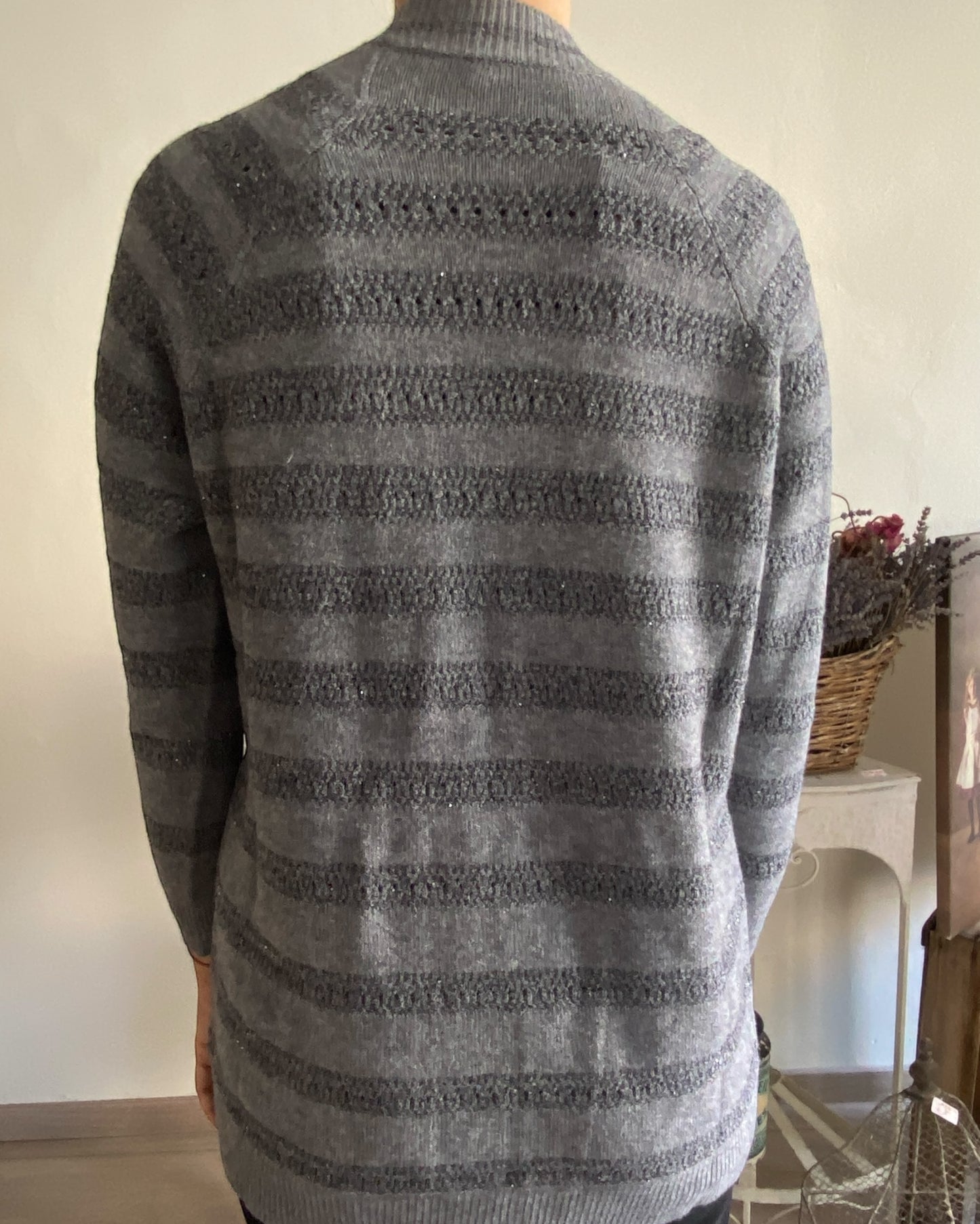Cardigan con paillettes art. L129YBF BELIA Lola by Sandro FERRONE