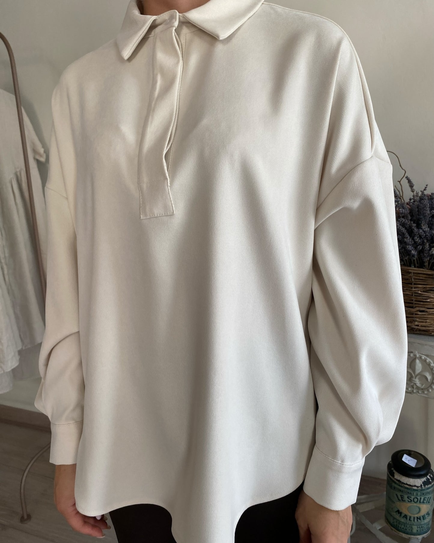 Camicia in velluto diagonale art. L58YBF FAME LOLA by Sandro FERRONE