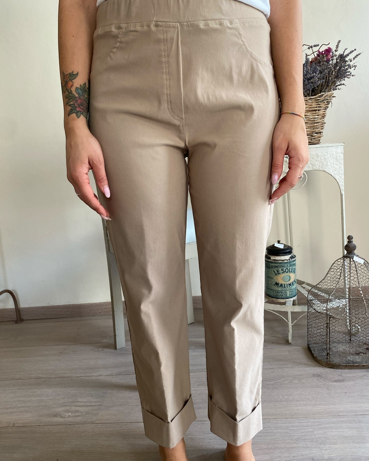 Pantalone bielastic art. L12YBF TRAMA Lola by Sandro FERRONE