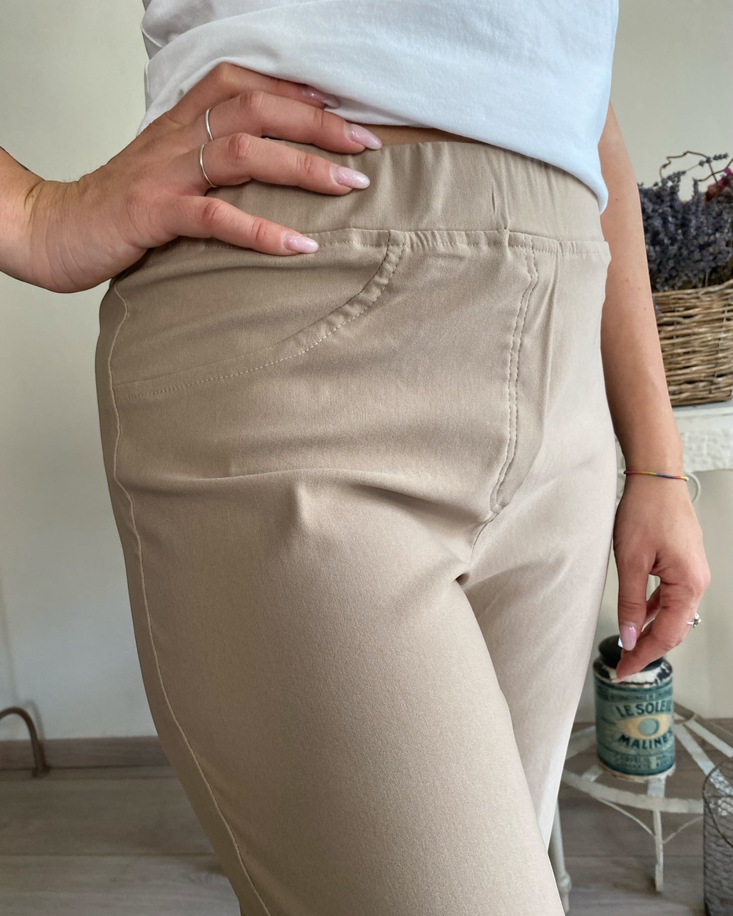Pantalone bielastic art. L12YBF TRAMA Lola by Sandro FERRONE