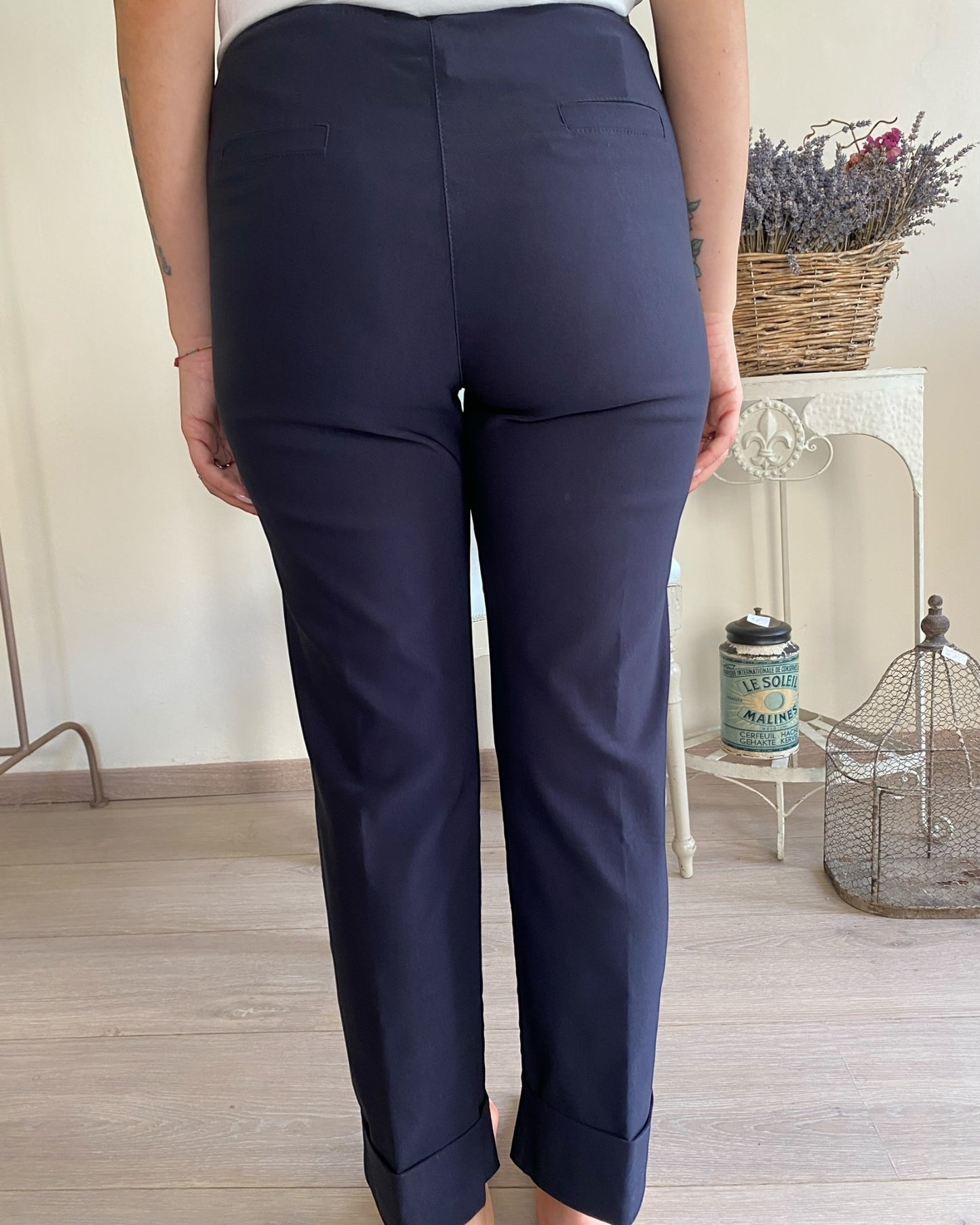 Pantalone bielastic art. L12YBF TRAMA Lola by Sandro FERRONE