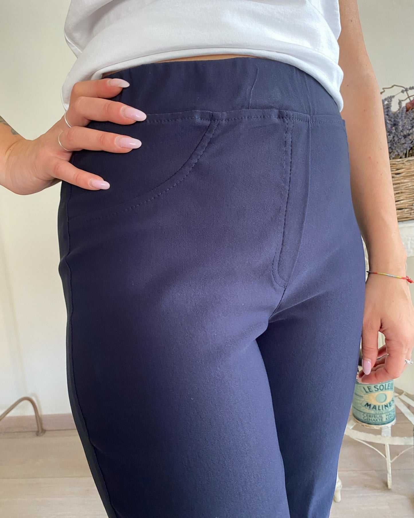 Pantalone bielastic art. L12YBF TRAMA Lola by Sandro FERRONE