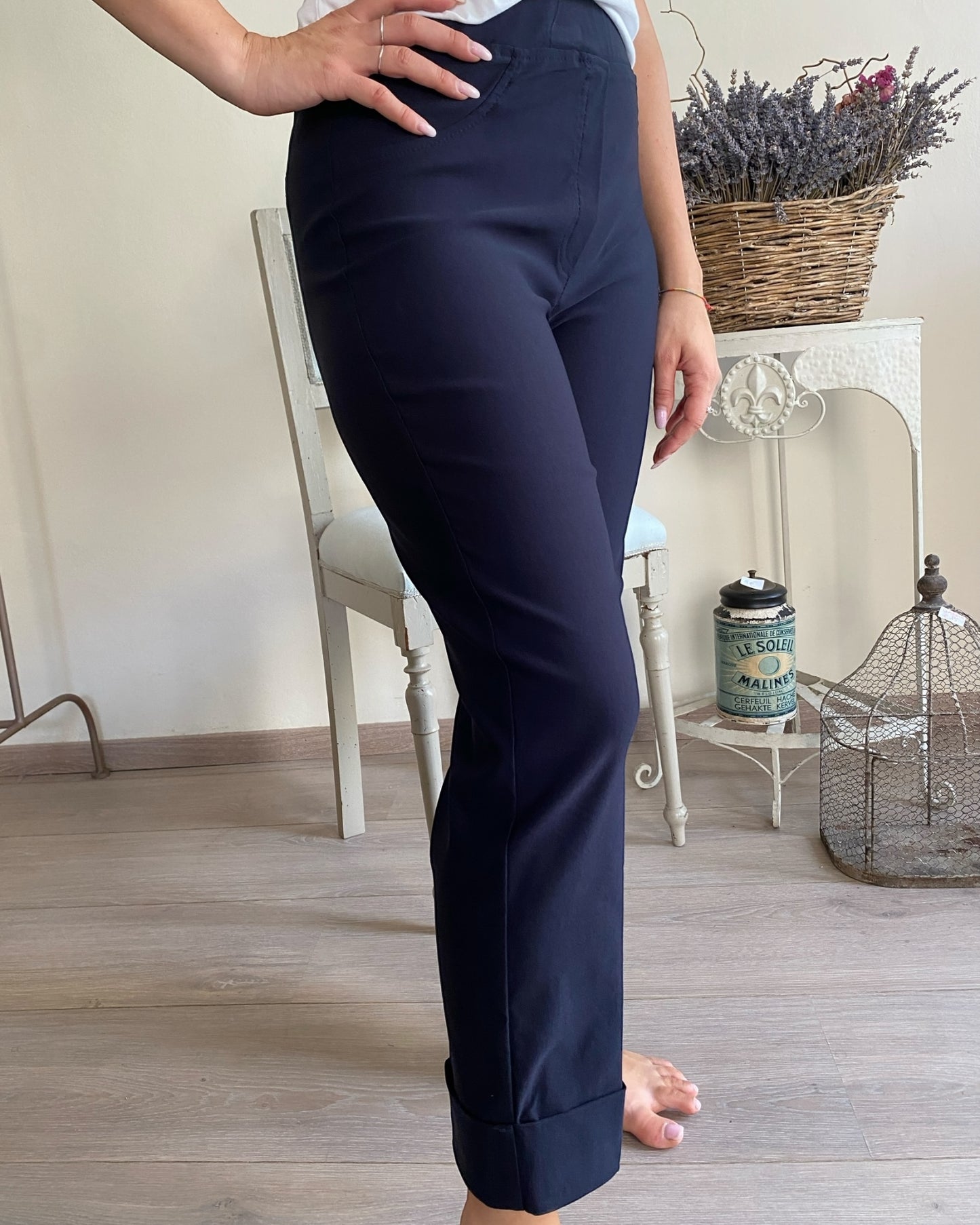 Pantalone bielastic art. L12YBF TRAMA Lola by Sandro FERRONE