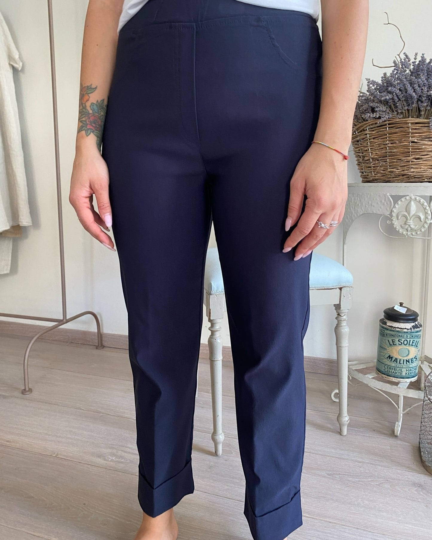 Pantalone bielastic art. L12YBF TRAMA Lola by Sandro FERRONE