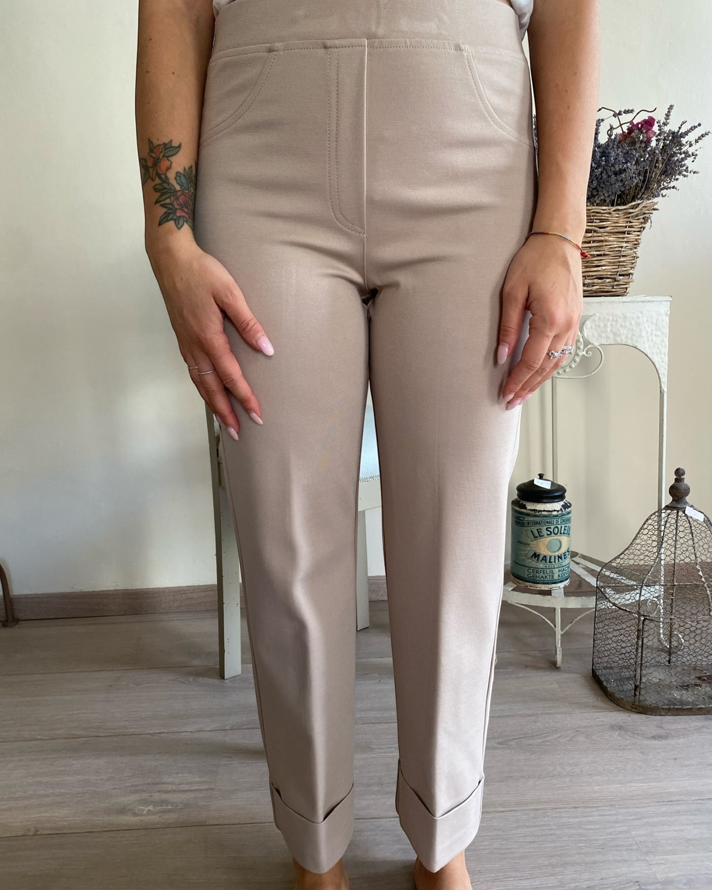 Pantalone basic art. L12YBF CASERTA LOLA by Sandro FERRONE