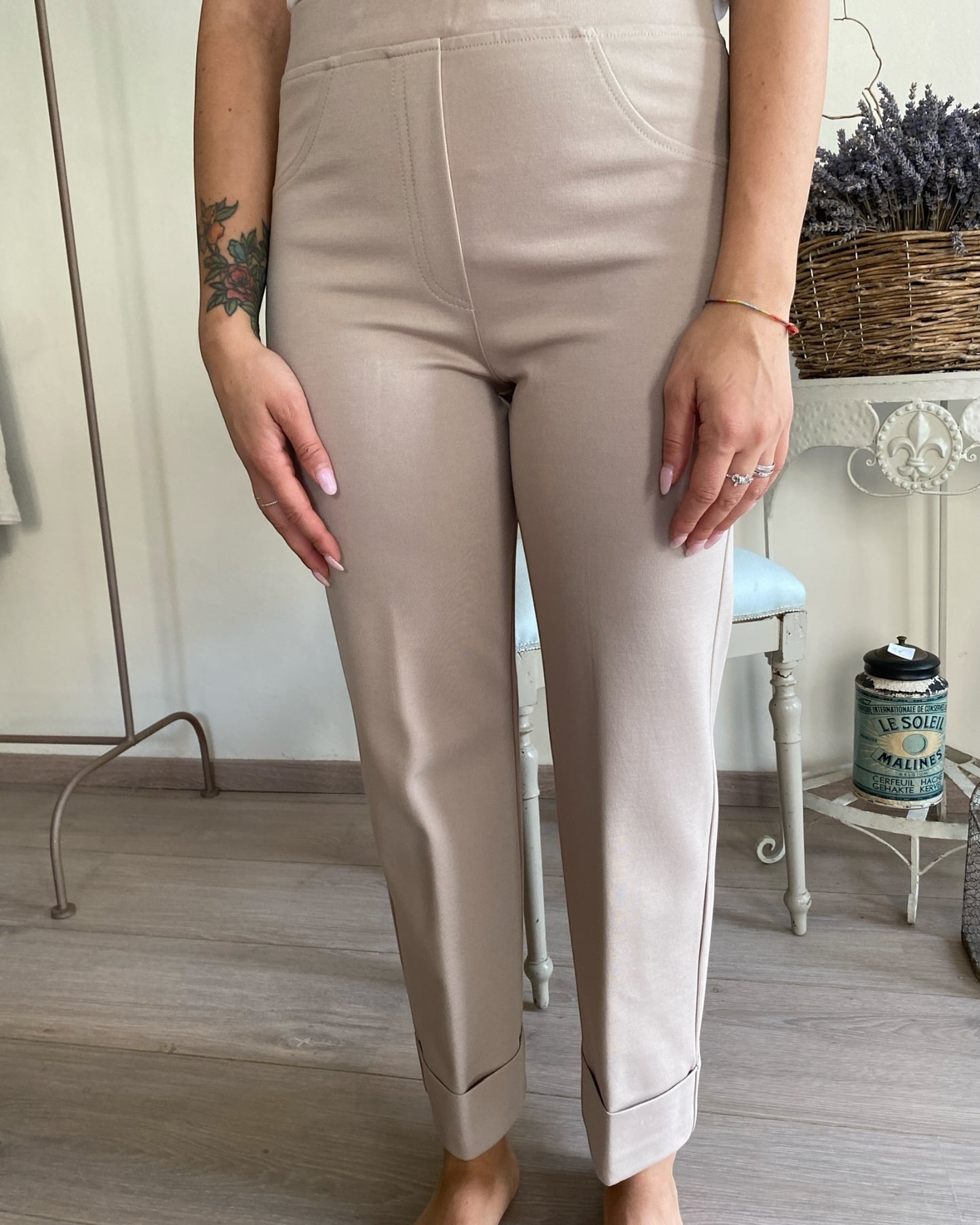 Pantalone basic art. L12YBF CASERTA LOLA by Sandro FERRONE