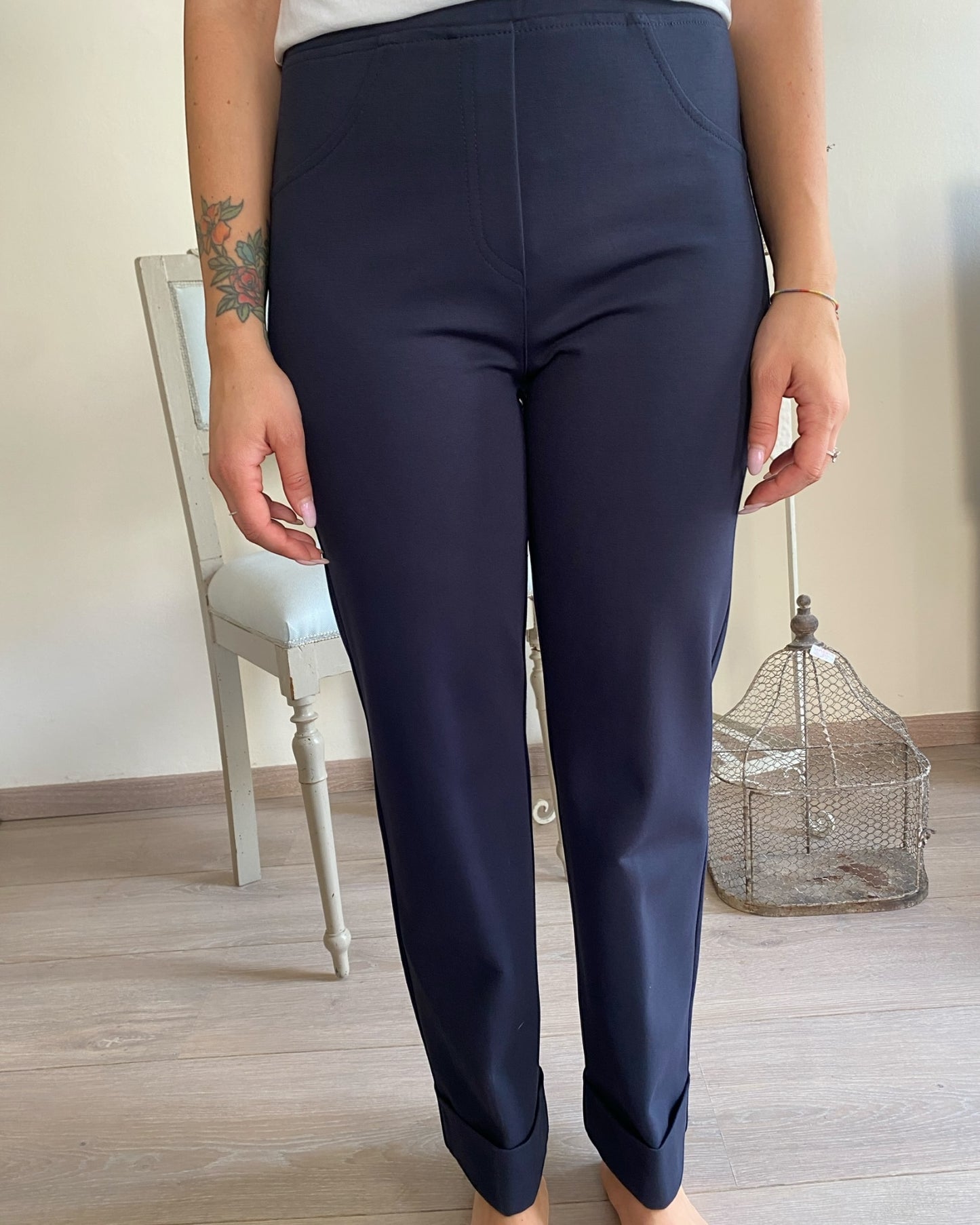 Pantalone basic art. L12YBF CASERTA LOLA by Sandro FERRONE