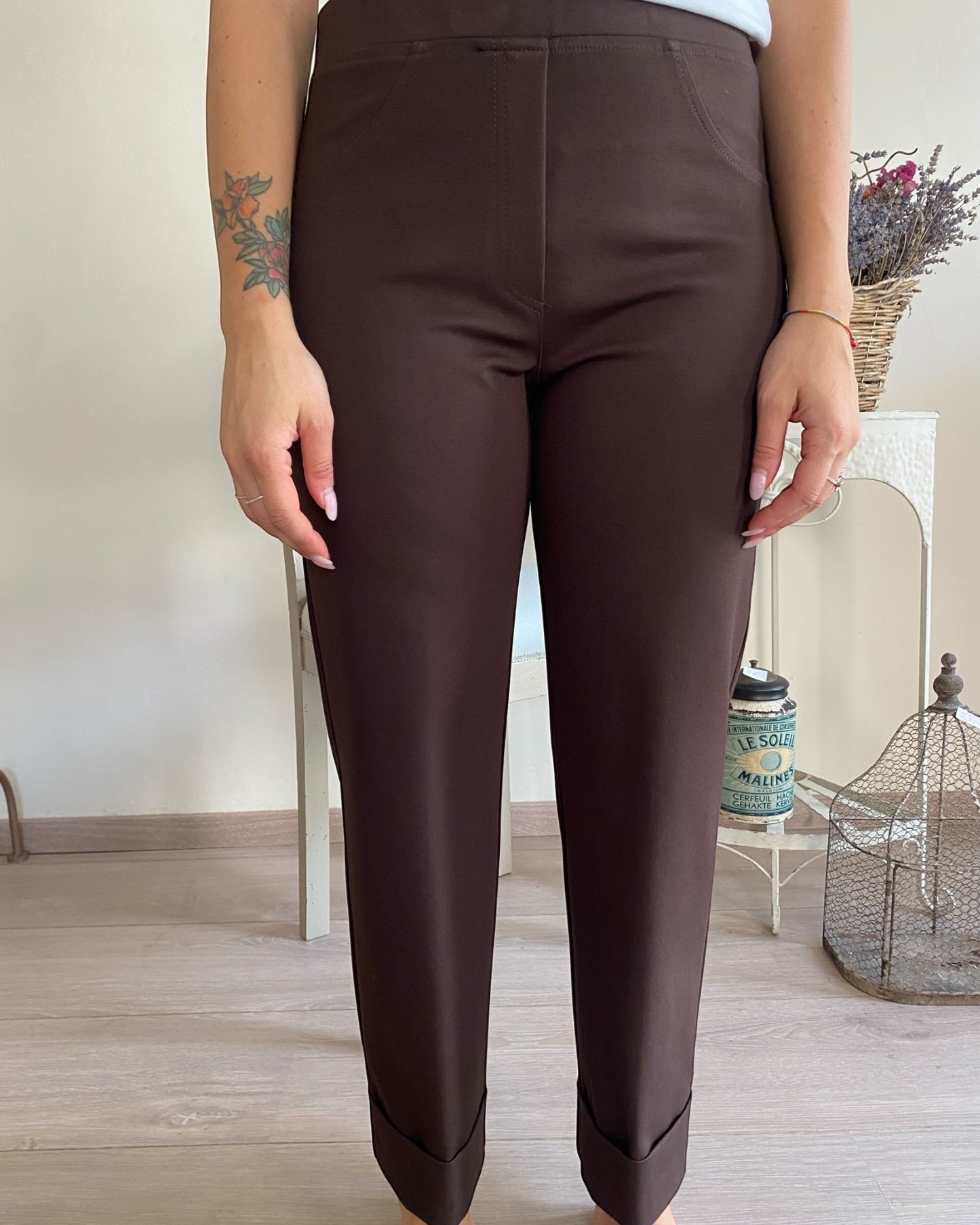Pantalone basic art. L12YBF CASERTA LOLA by Sandro FERRONE