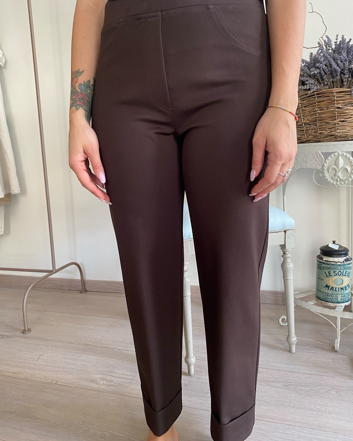 Pantalone basic art. L12YBF CASERTA LOLA by Sandro FERRONE