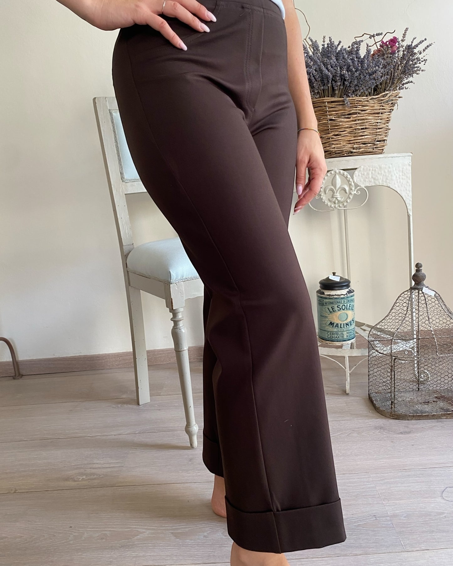 Pantalone basic art. L12YBF CASERTA LOLA by Sandro FERRONE
