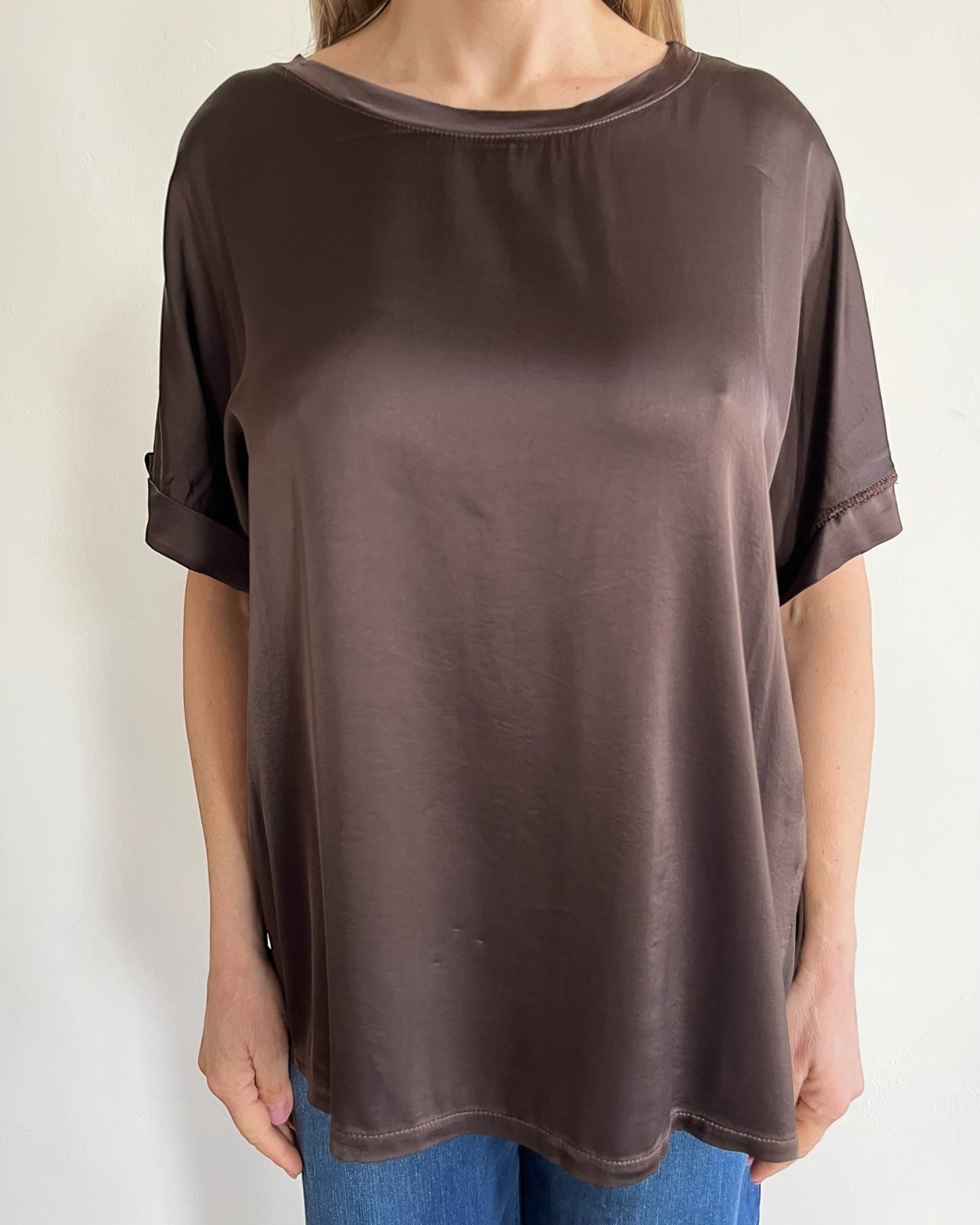 Blusa raso girocollo art. P25LU105 DEJAVU’