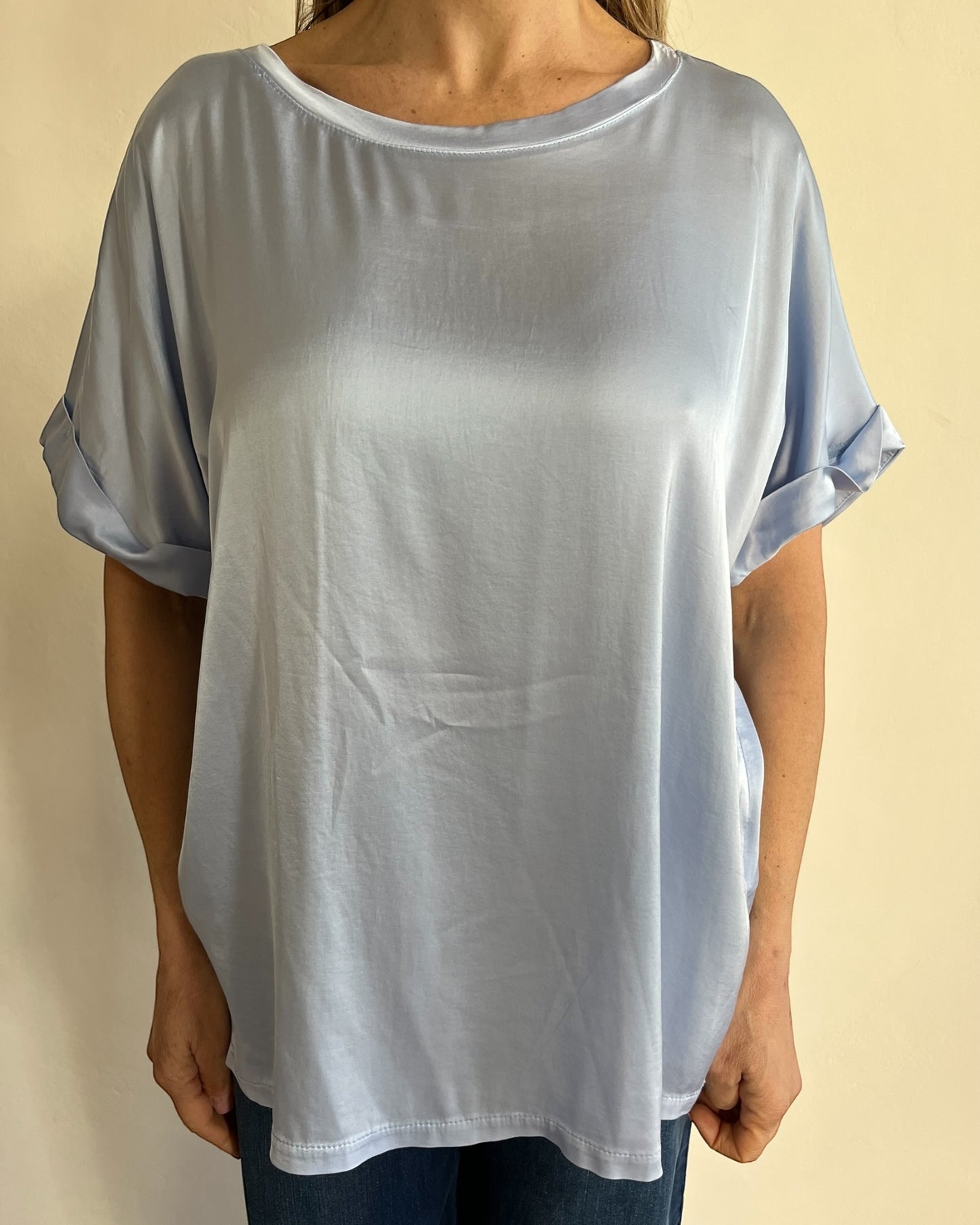 Blusa raso girocollo art. P25LU105 DEJAVU’
