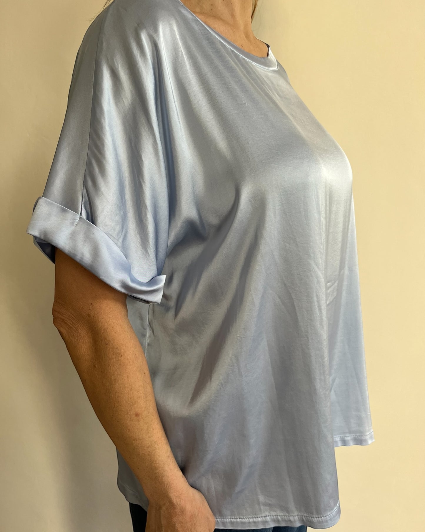 Blusa raso girocollo art. P25LU105 DEJAVU’