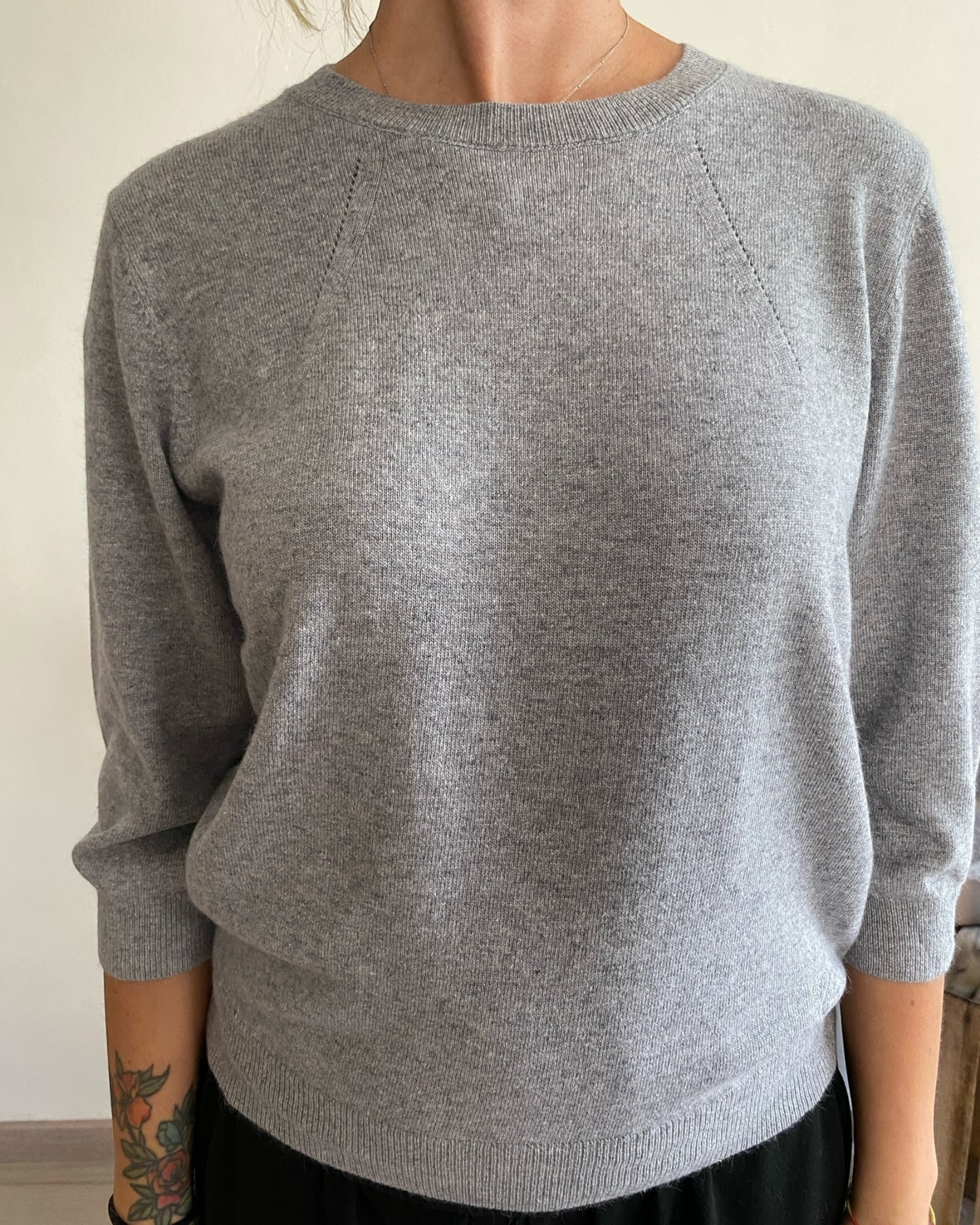 Maglia girocollo con manica 3/4 art.78007 BADRA ARTLOVE